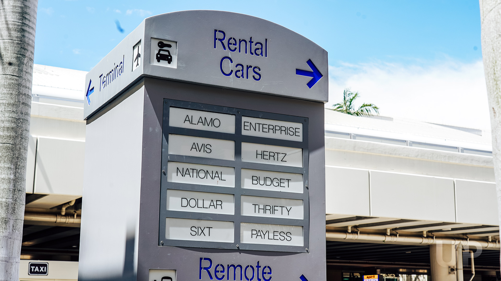 Car Rental Signs For Pedestrians Upgraded Points LLC 2 Car Rental Signs For Pedestrians Upgraded Points LLC 2