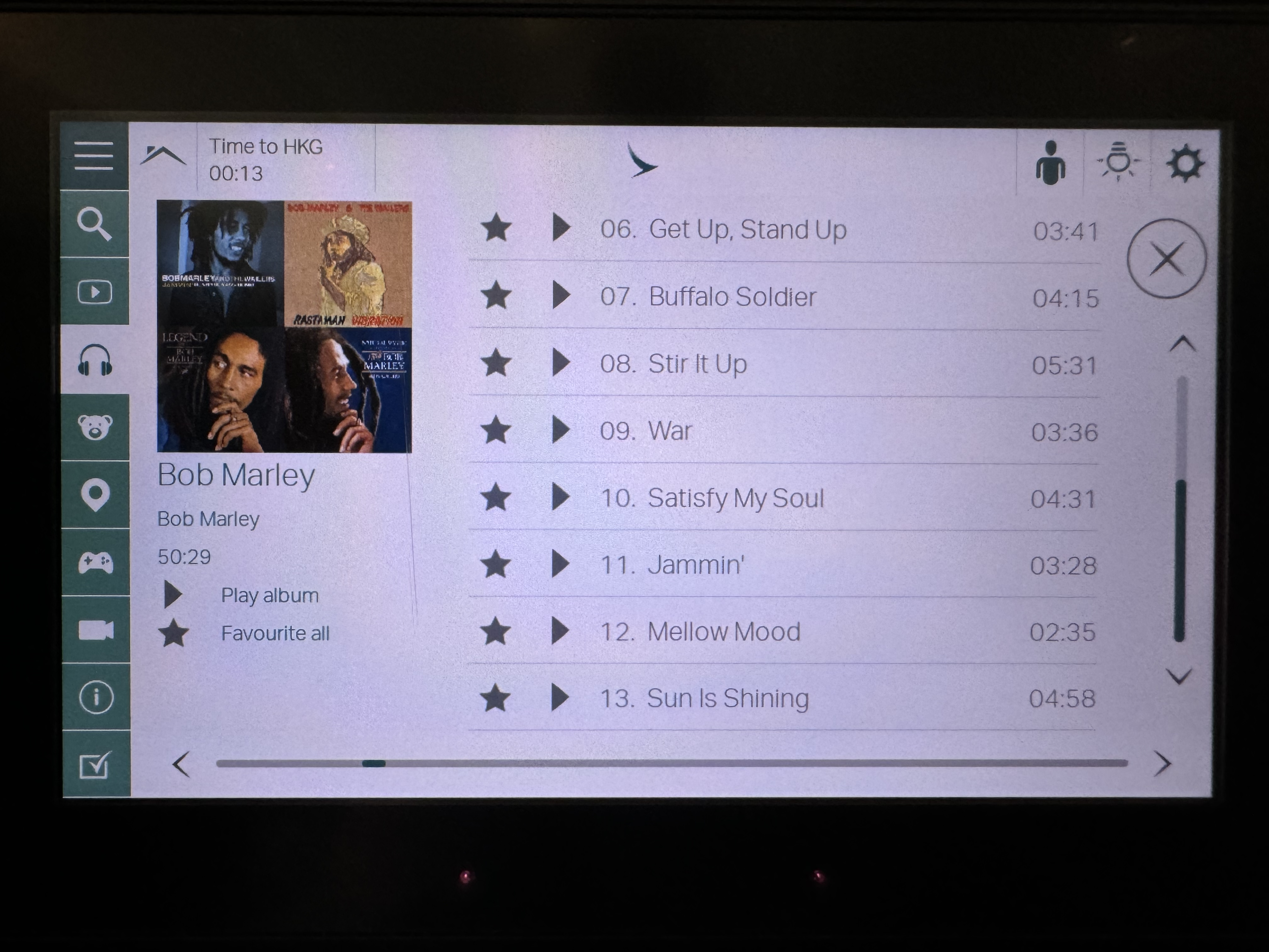 Cathay Pacific B777 300 Bob Marley playlist Cathay Pacific B777 300 Bob Marley playlist