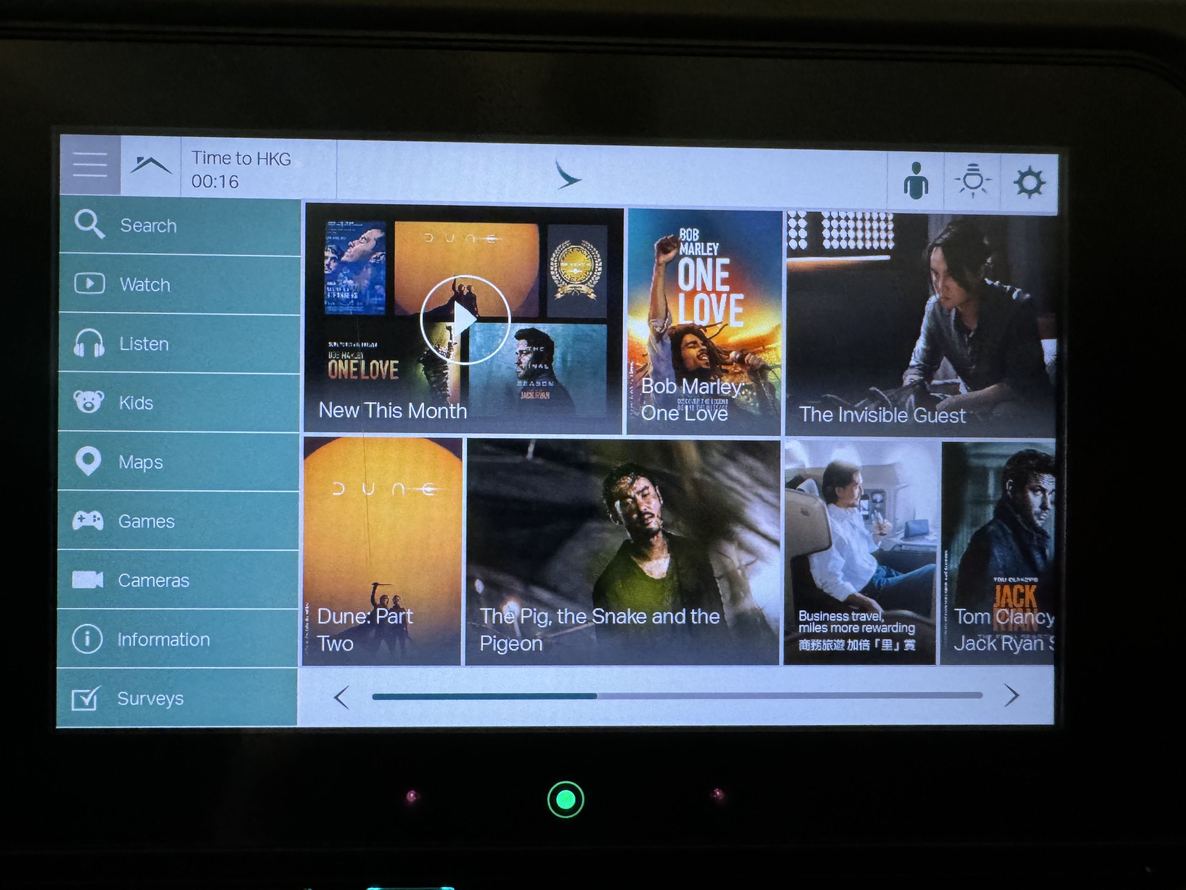 Cathay Pacific B777 300 entertainment Cathay Pacific B777 300 entertainment
