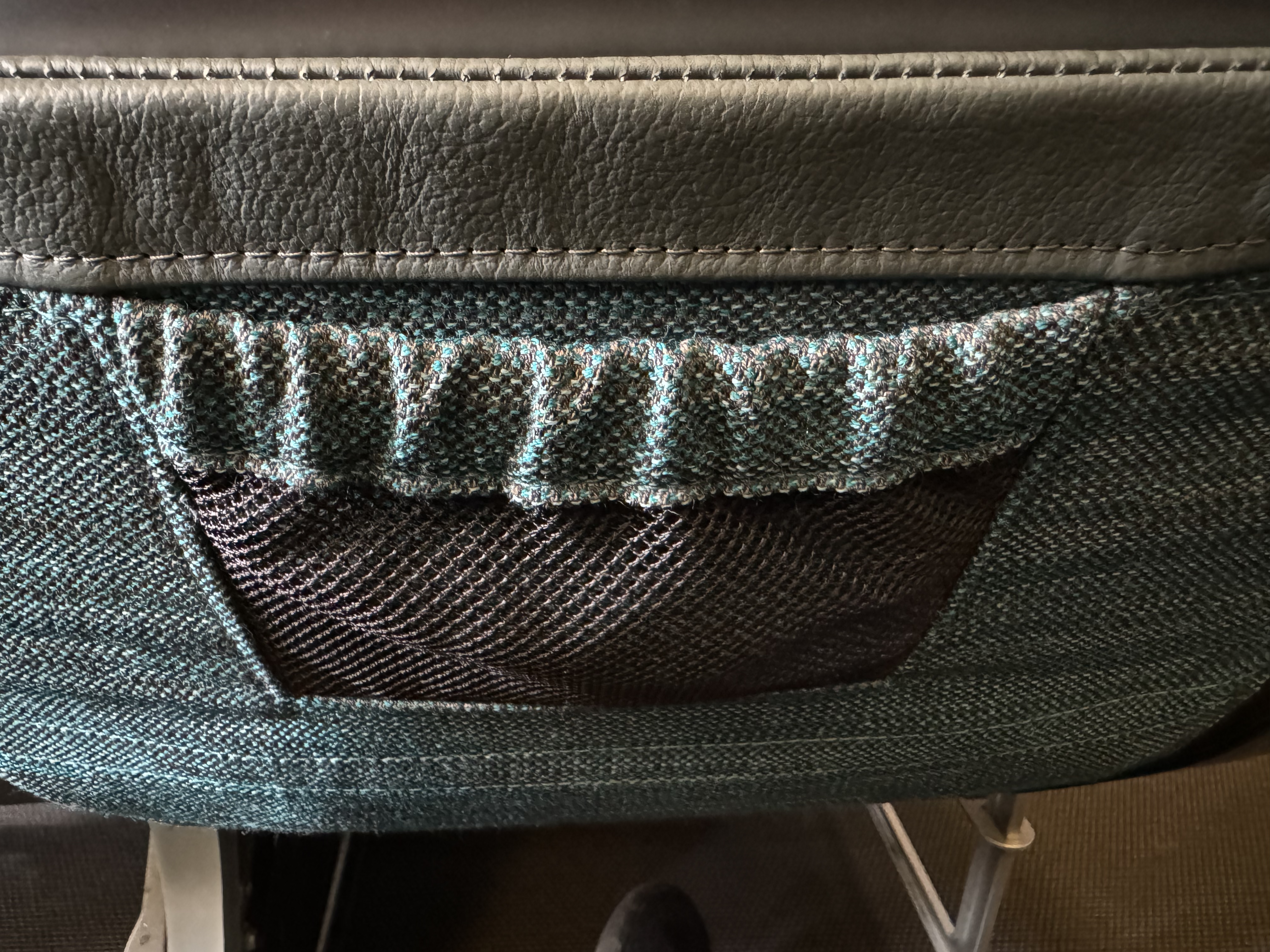 Cathay Pacific B777 300 seat pocket Cathay Pacific B777 300 seat pocket