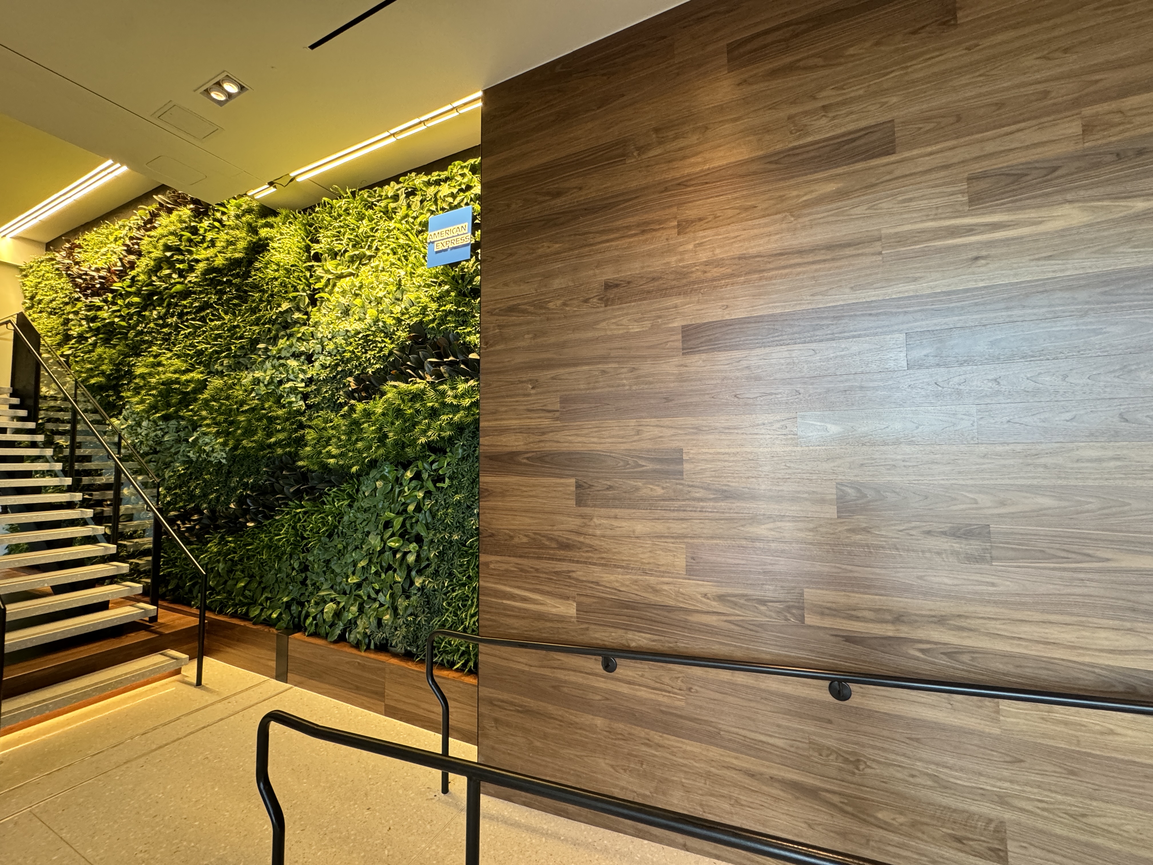 Centurion Lounge DCA Entrance Wall Centurion Lounge DCA Entrance Wall