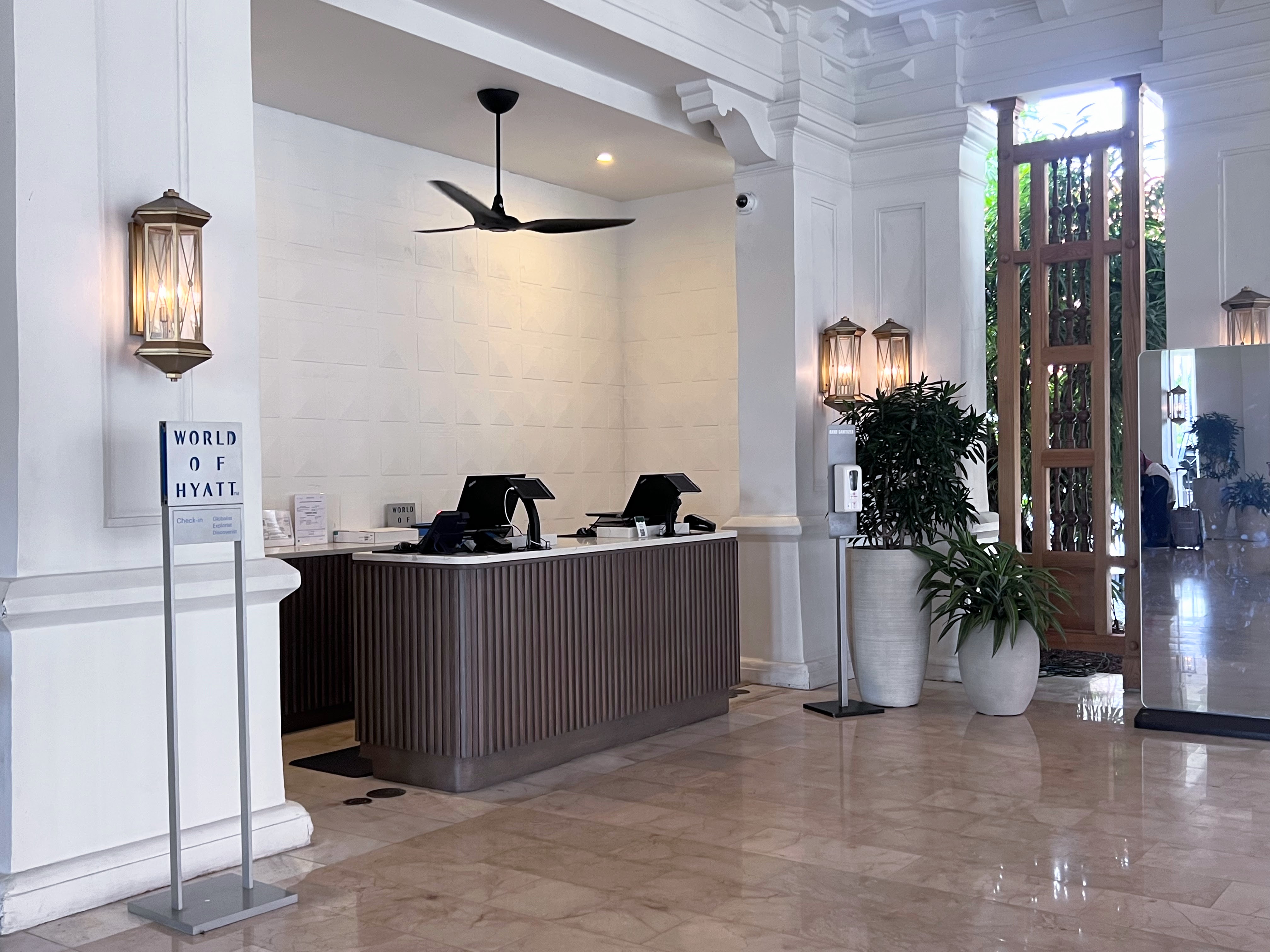 Lobby at Hyatt Regency Grand Reserve Puerto Rico Check in desk at Hyatt Regency Grand Reserve Puerto Rico