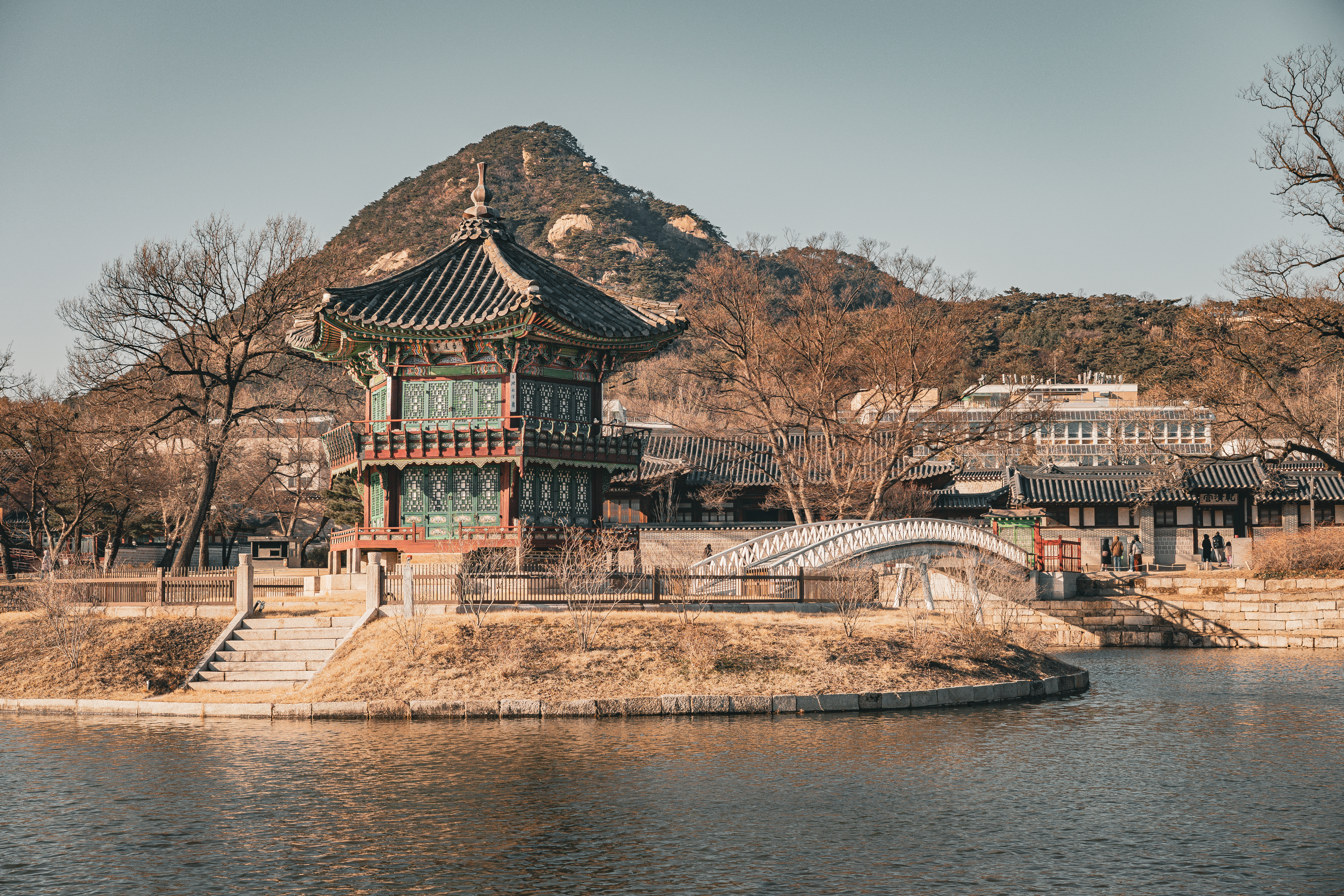 Gyeongbokgung Palace courtyard. Seoul Korea Gyeongbokgung Palace courtyard. Seoul Korea