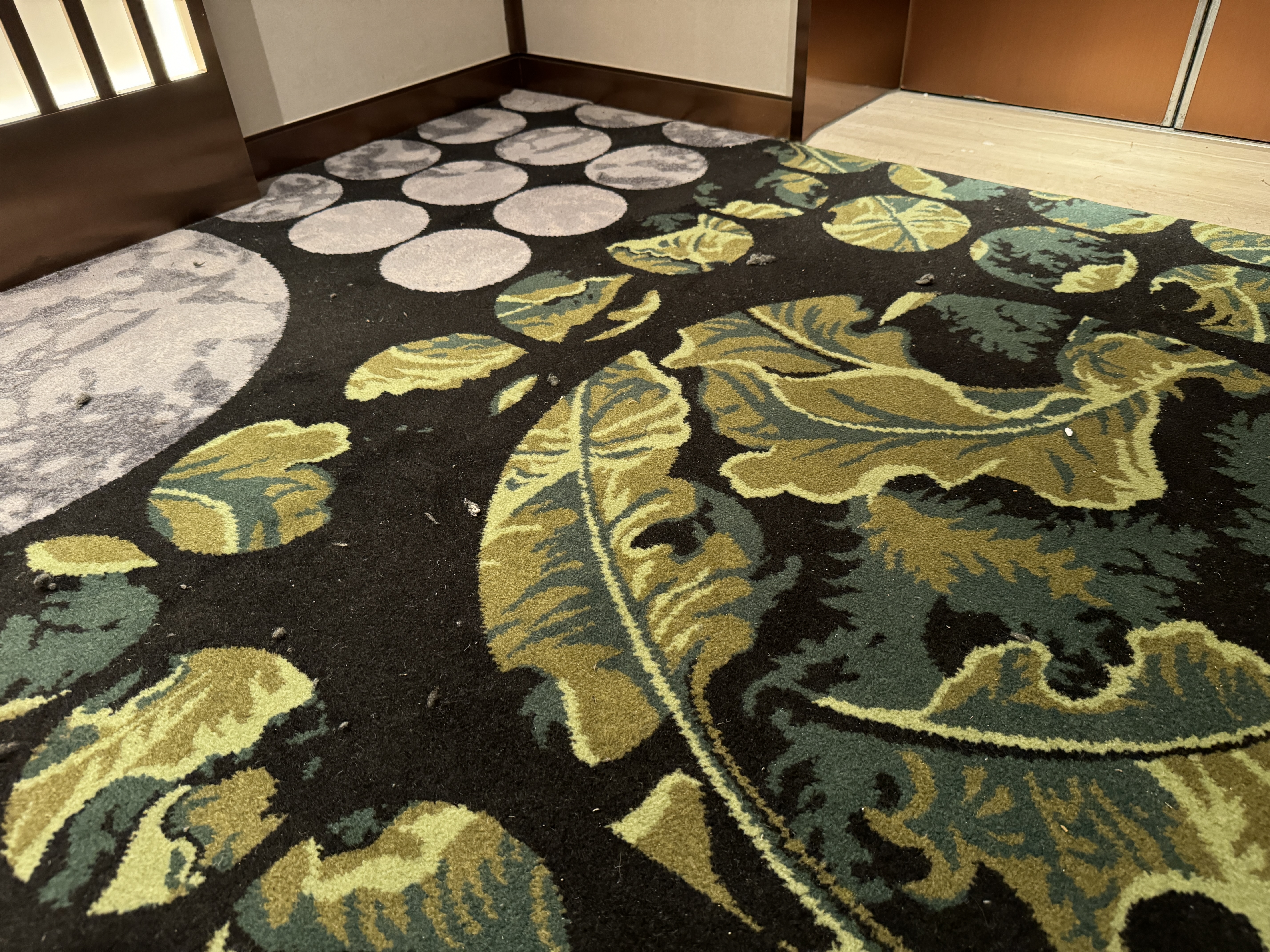 Holiday Inn Golden Mile Hong Kong dirty carpet