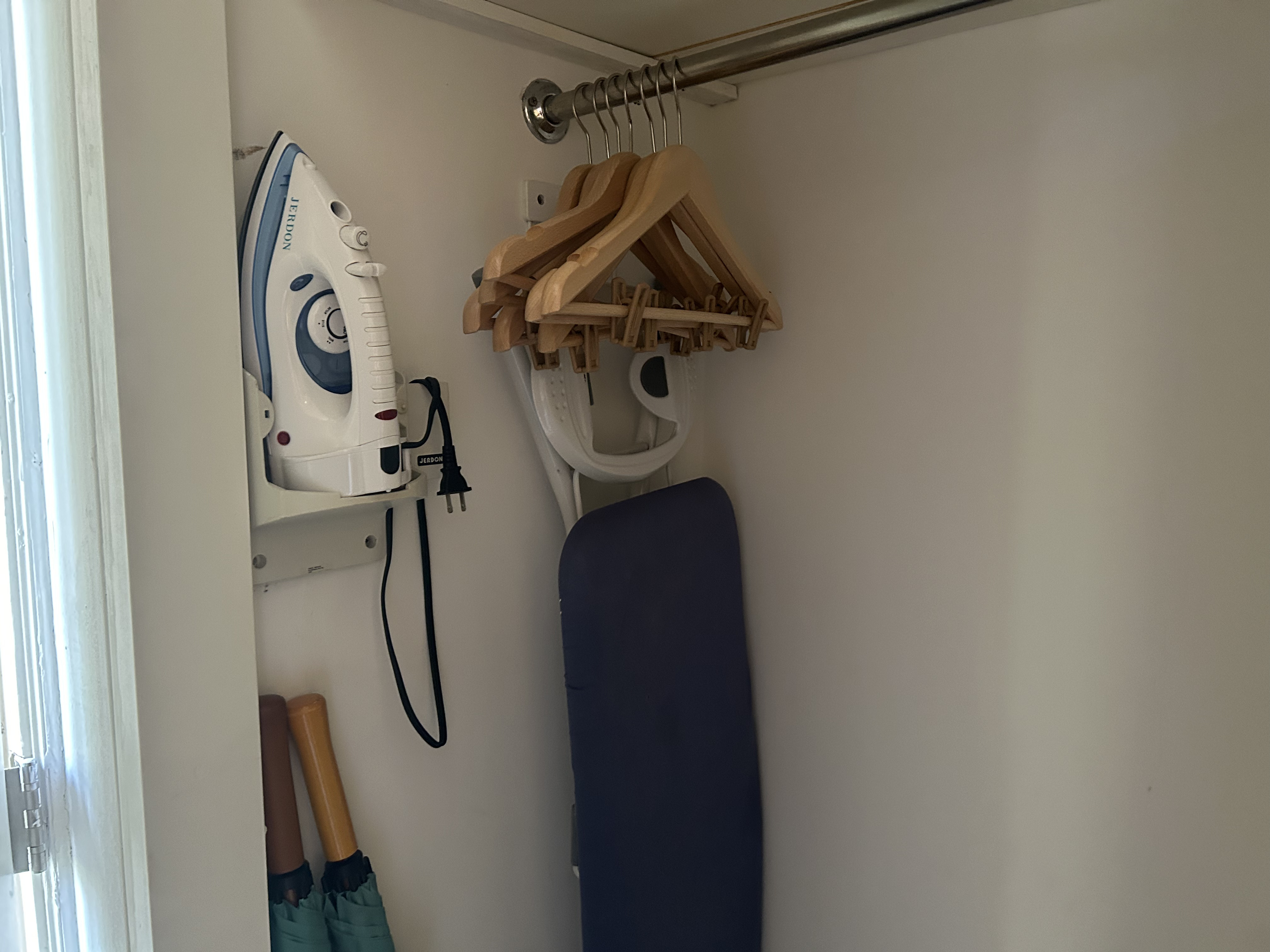 Iberostar Selection Bavaro Suites closet Iberostar Selection Bavaro Suites iron and hangers