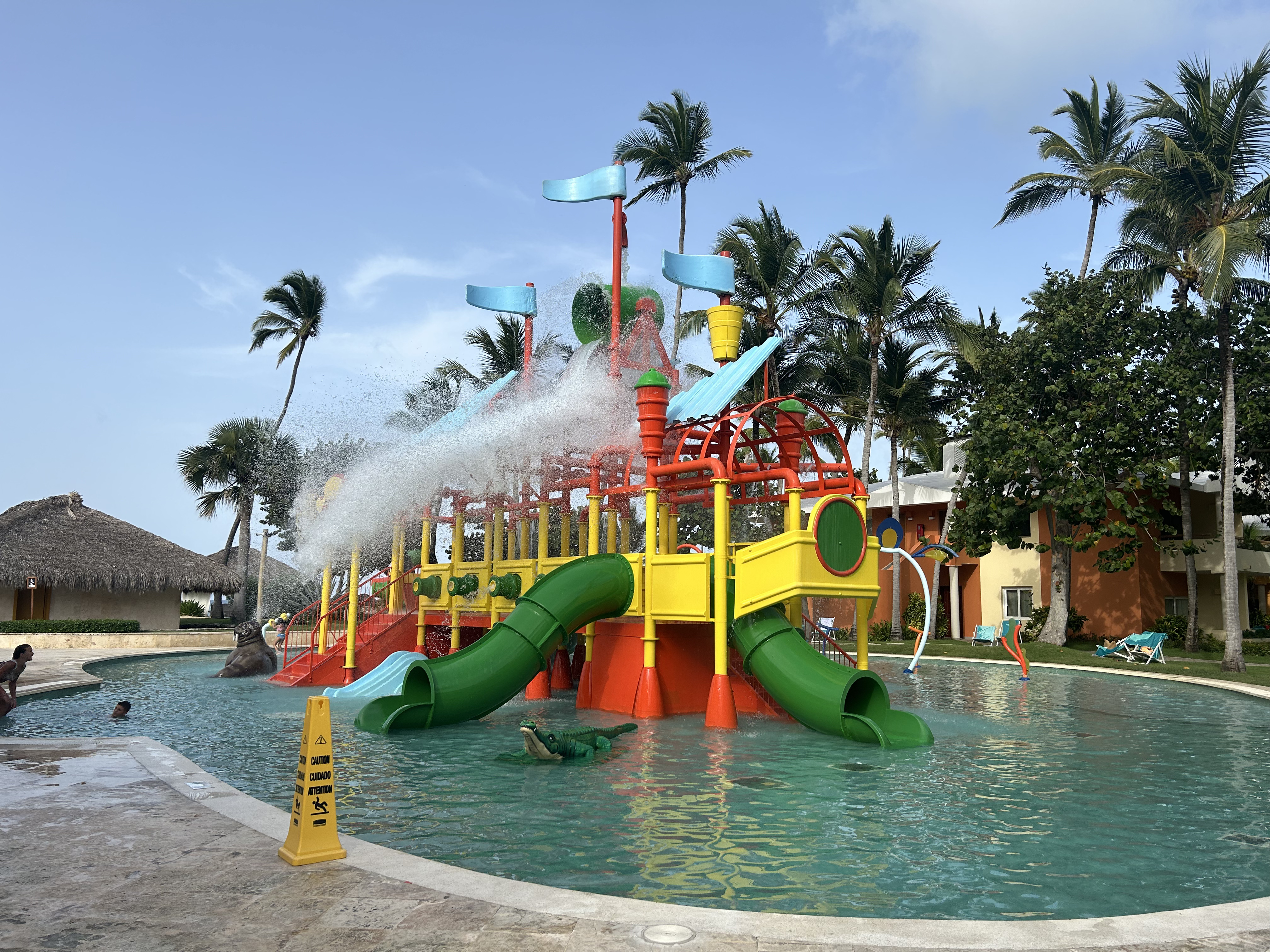 Iberostar Selection Bavaro Suites kiddie pool Iberostar Selection Bavaro Suites kids boat pool