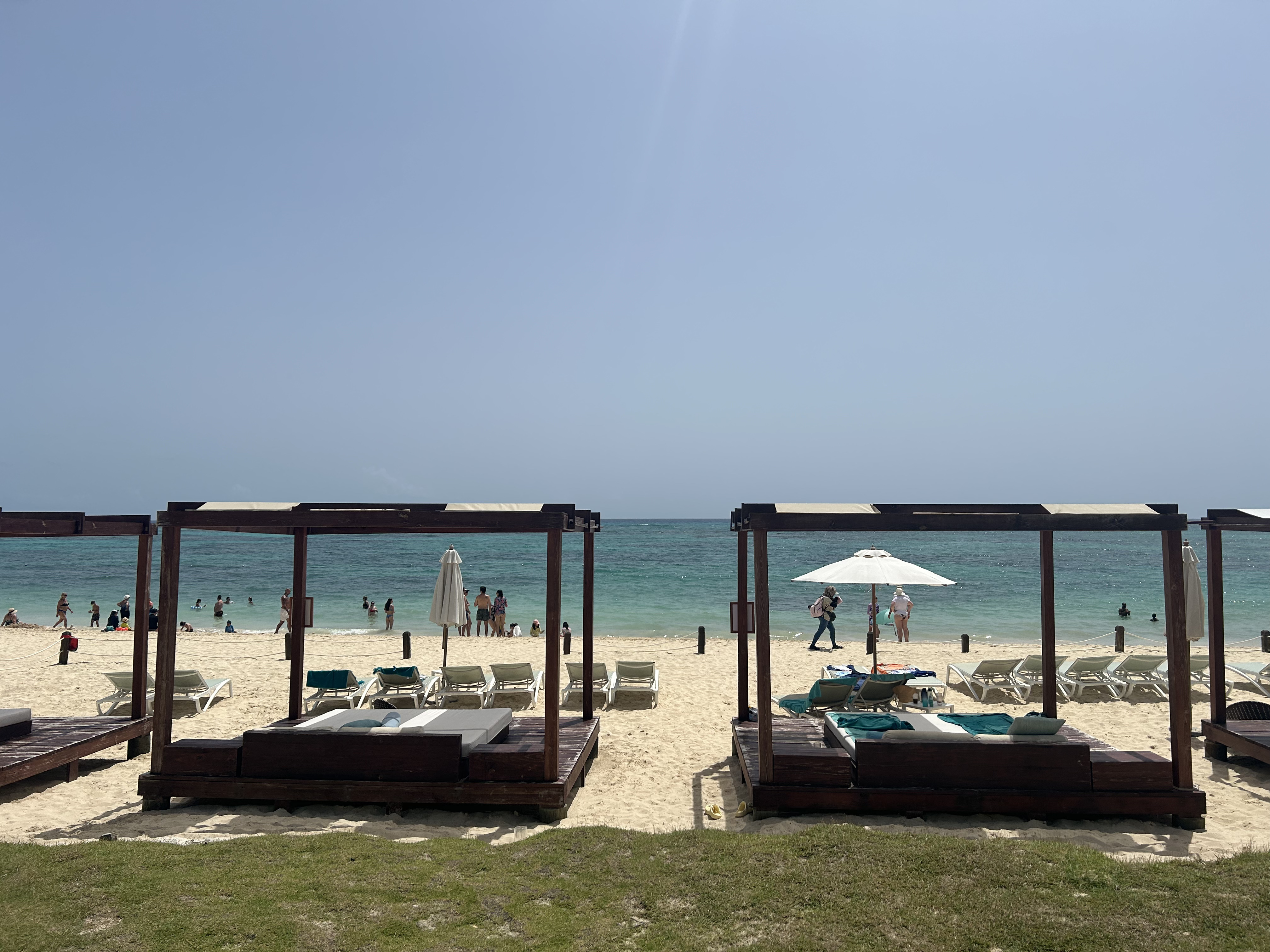 Iberostar Selection Bavaro Suites cabanas Iberostar Selection Bavaro Suites beach seating