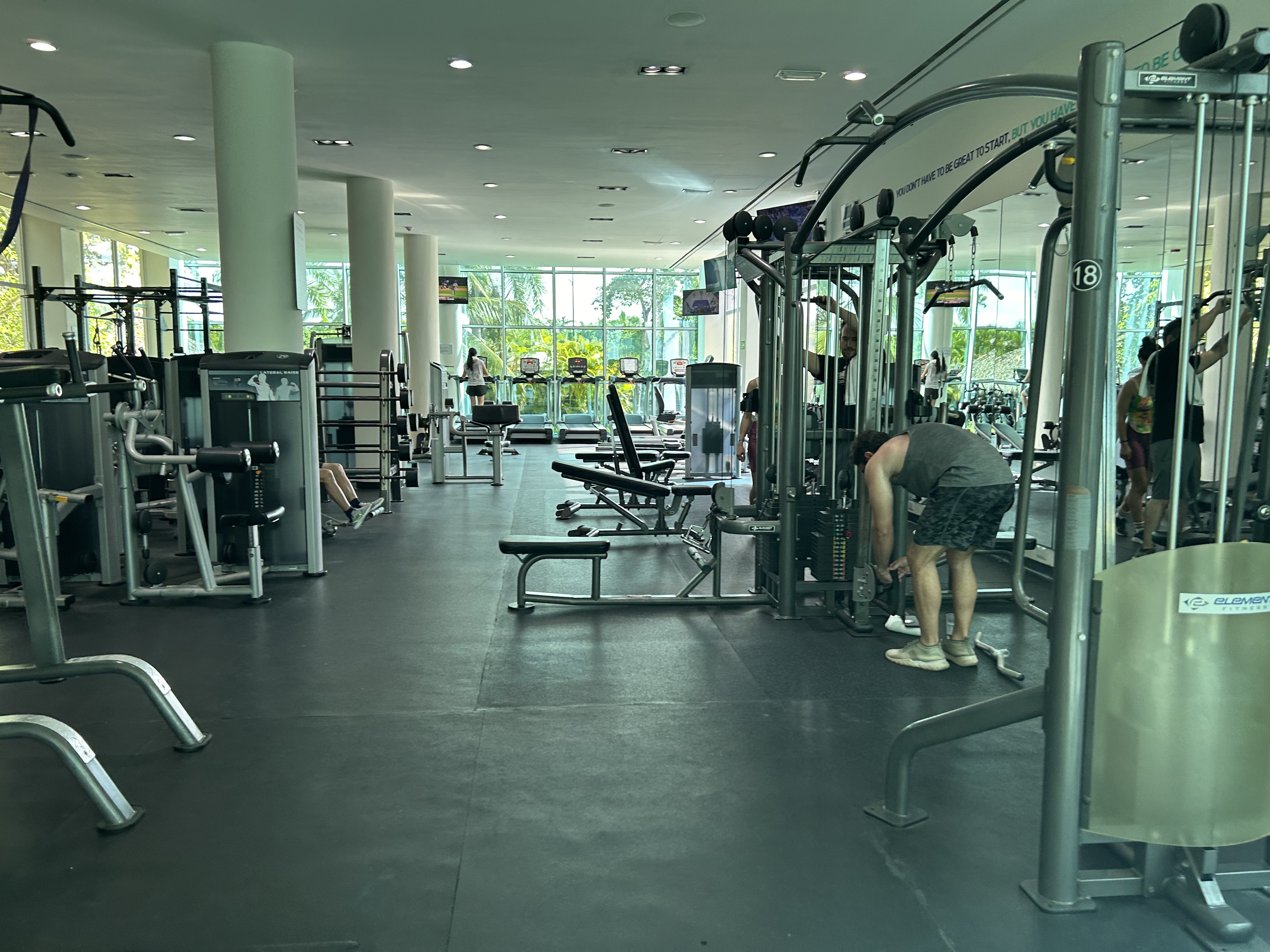 Iberostar Selection Bavaro Suites gym Iberostar Selection Bavaro Suites fitness center