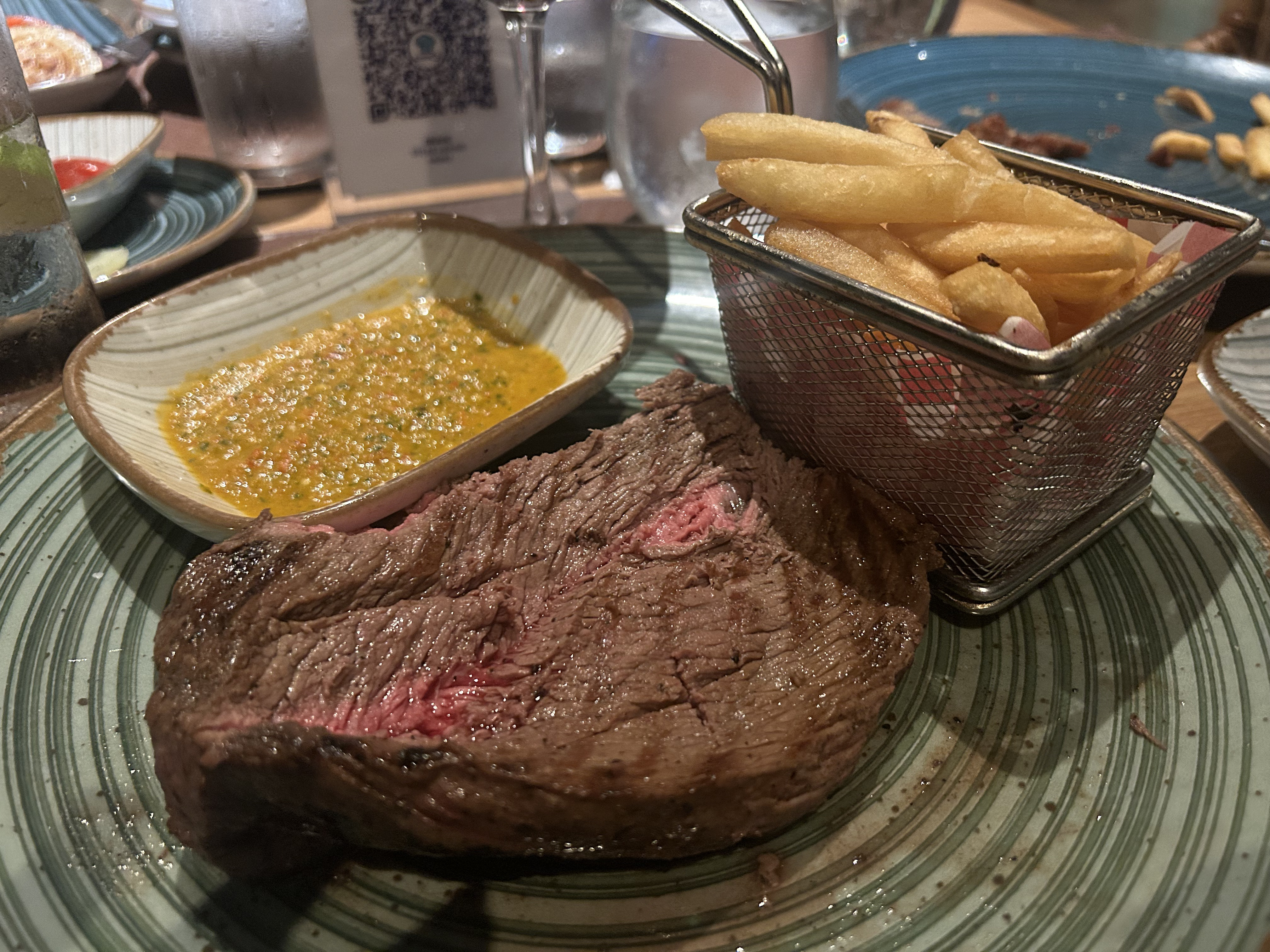 Iberostar Selection Bavaro Suites steak Iberostar Selection Bavaro Suites french fries and grilled meat