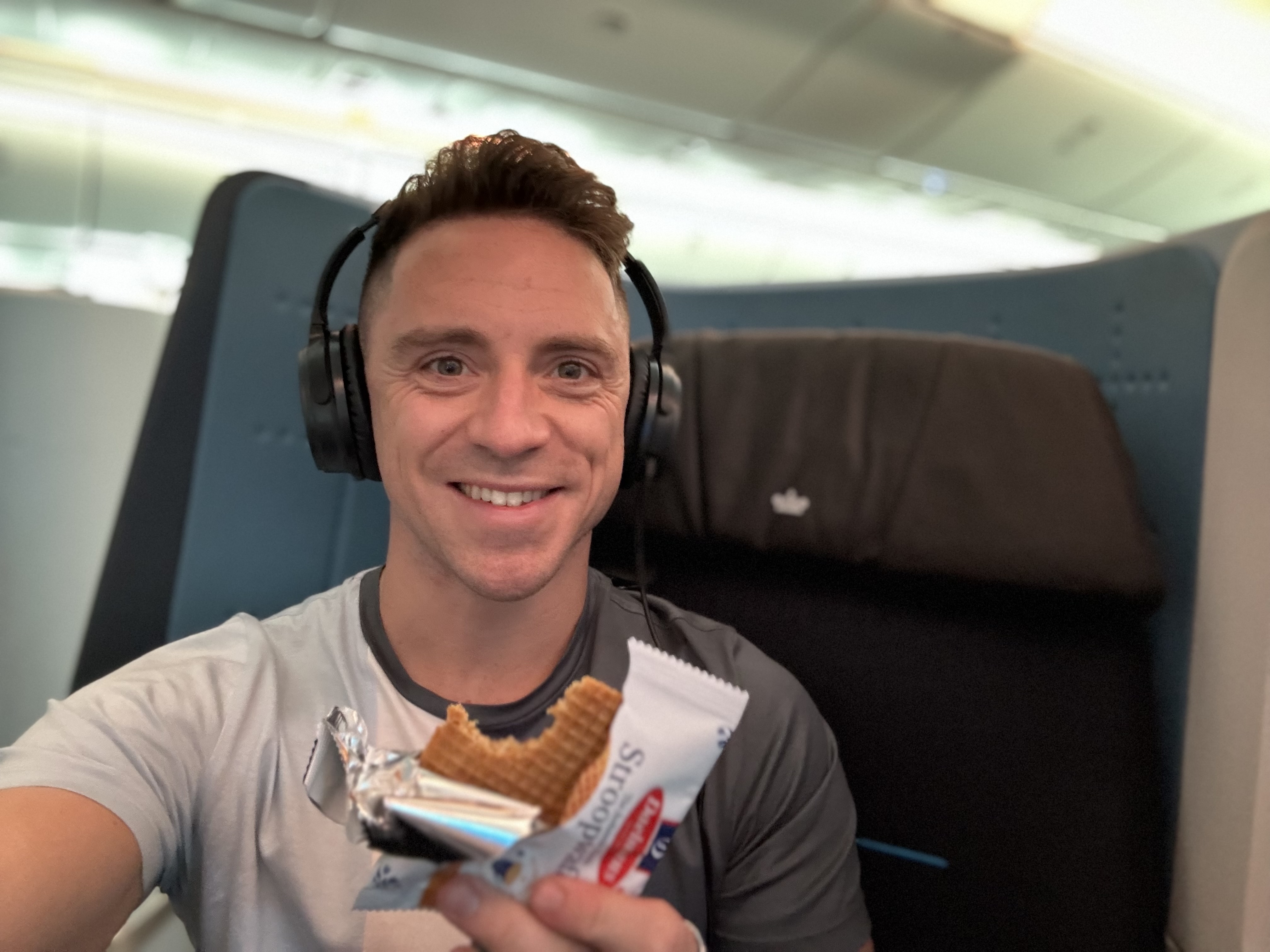KLM World Business Class Stroopwafel KLM World Business Class Stroopwafel