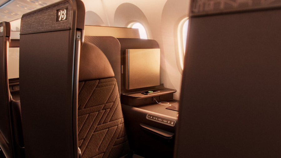Korean Air B787 10 Prestige Suites 2 seat view Korean Air B787 10 Prestige Suites 2 seat view