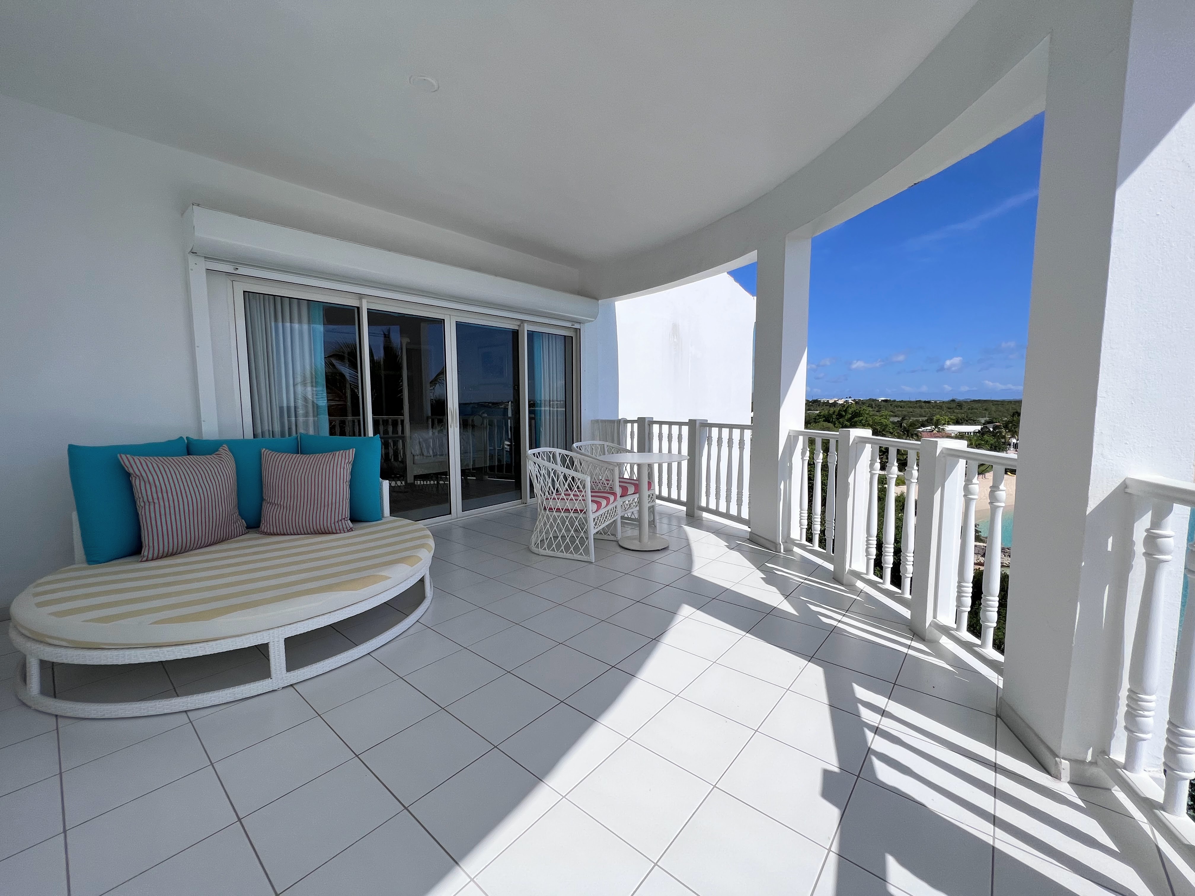 Malliouhana guest room balcony Malliouhana guest room balcony