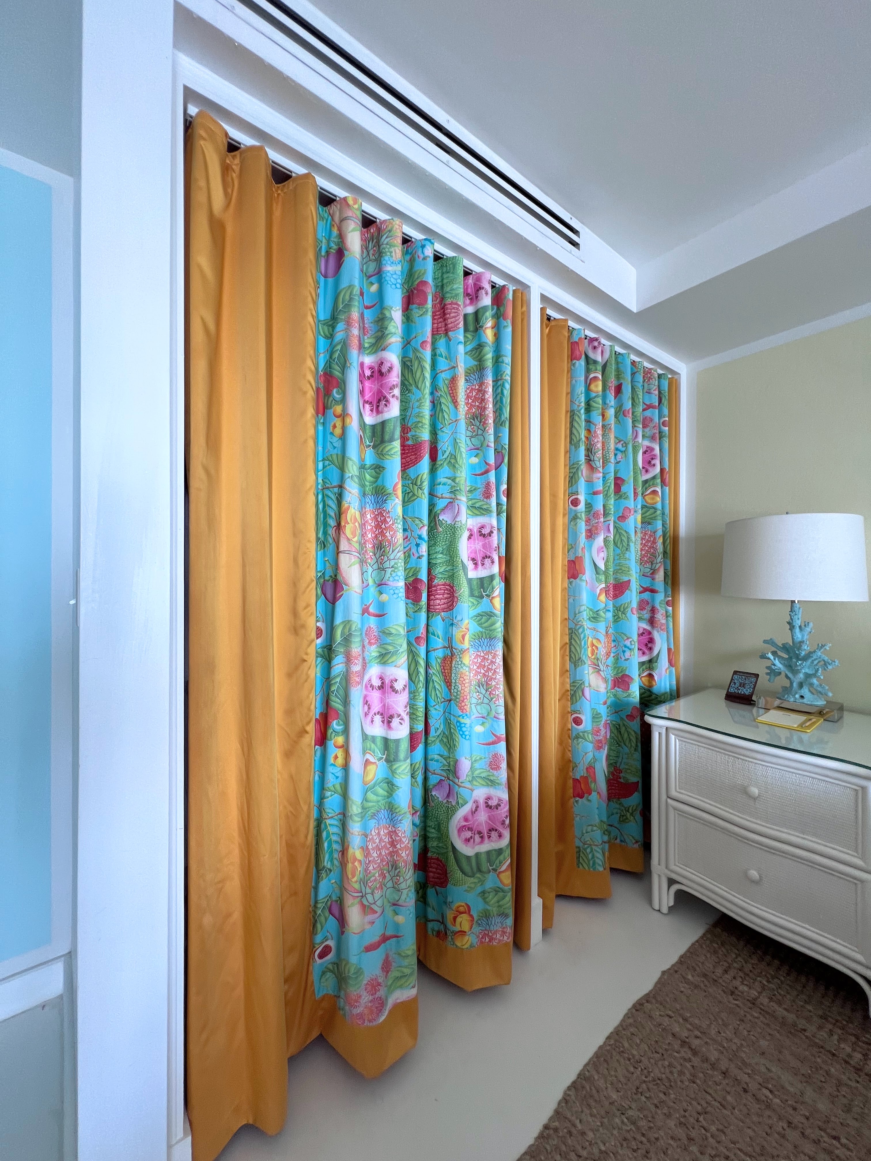 Malliouhana guest room closet curtains Malliouhana guest room closet curtains