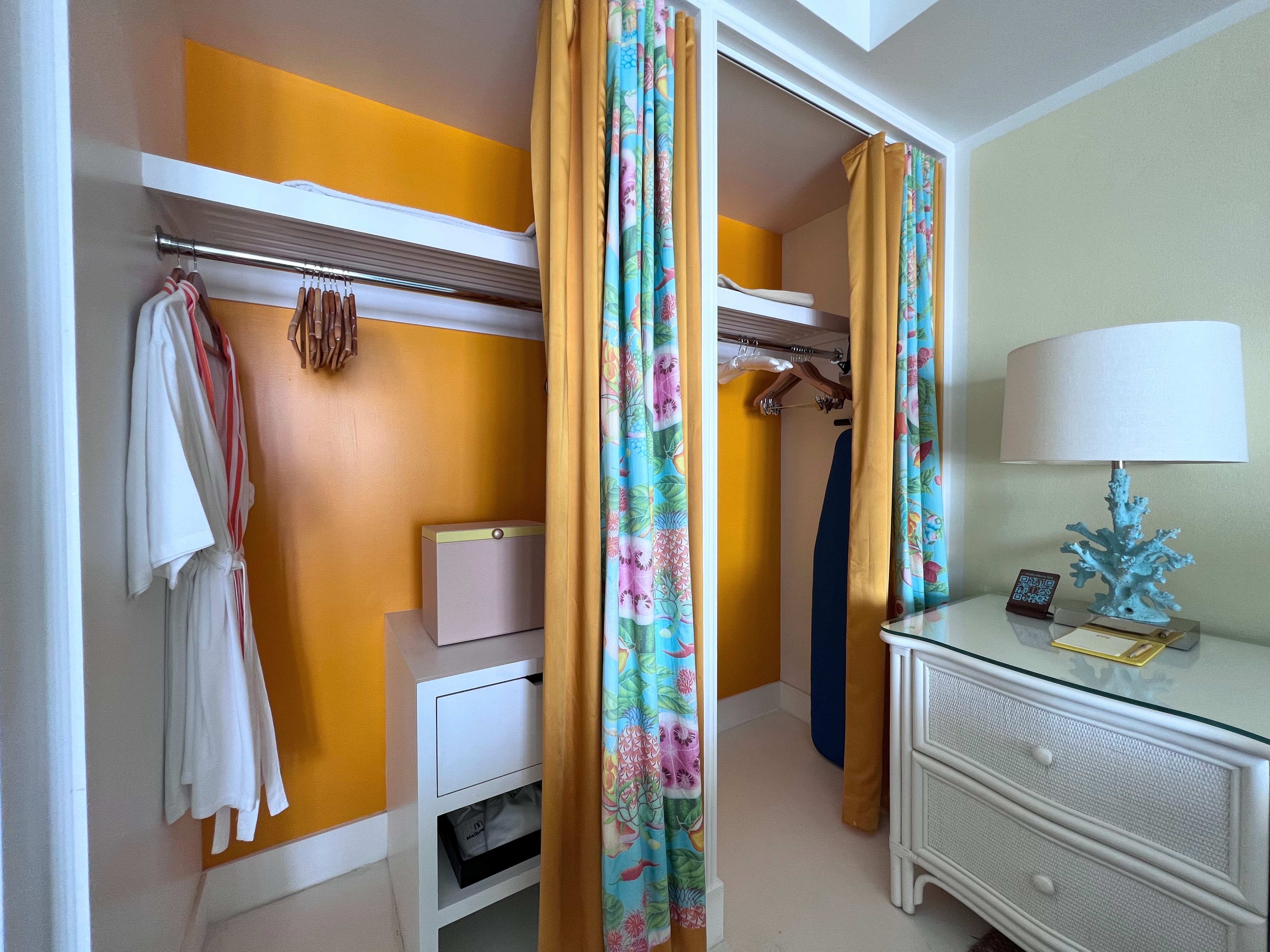 Malliouhana guest room closets Malliouhana guest room closets