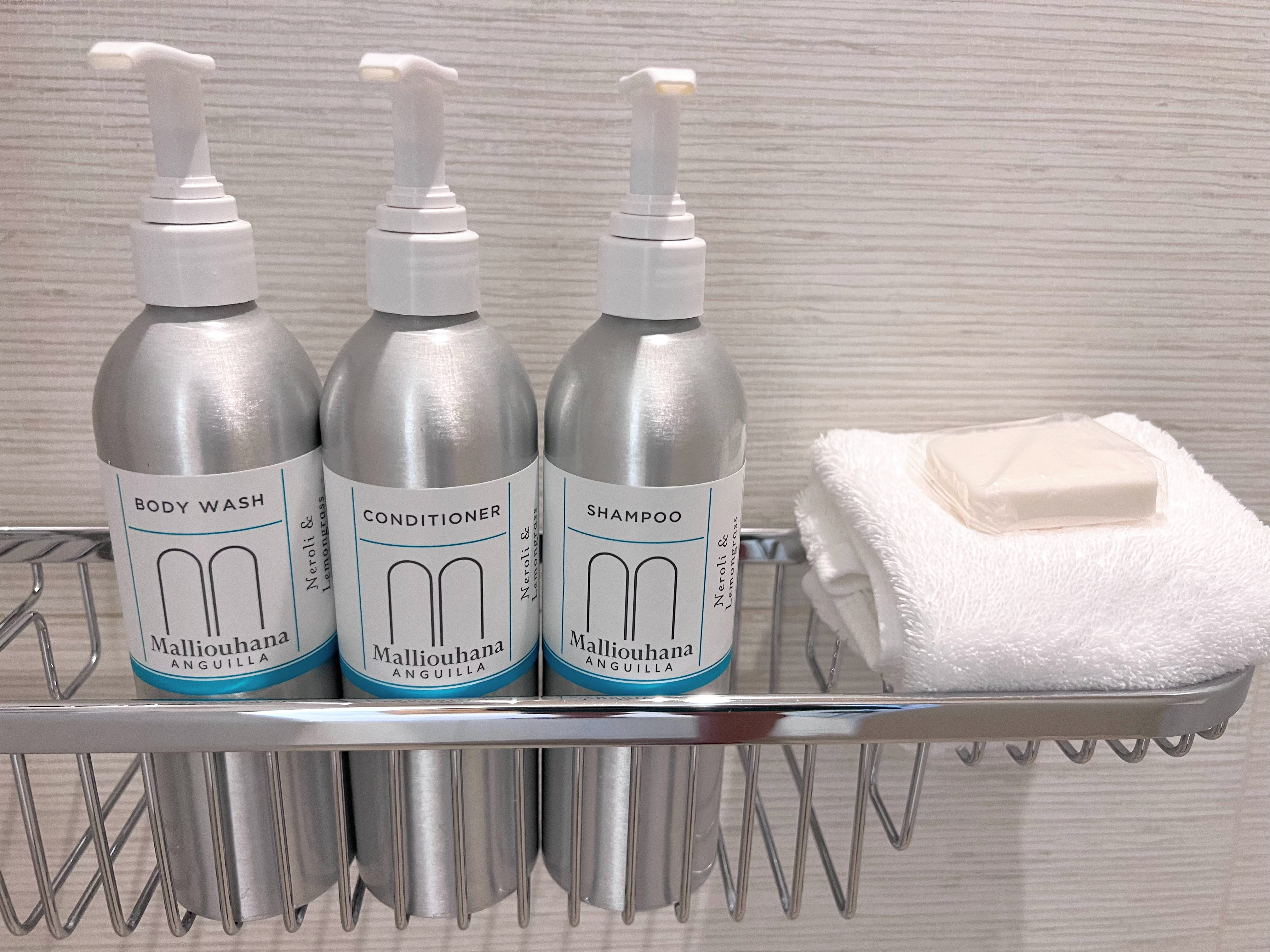 Malliouhana shower products Malliouhana shower products