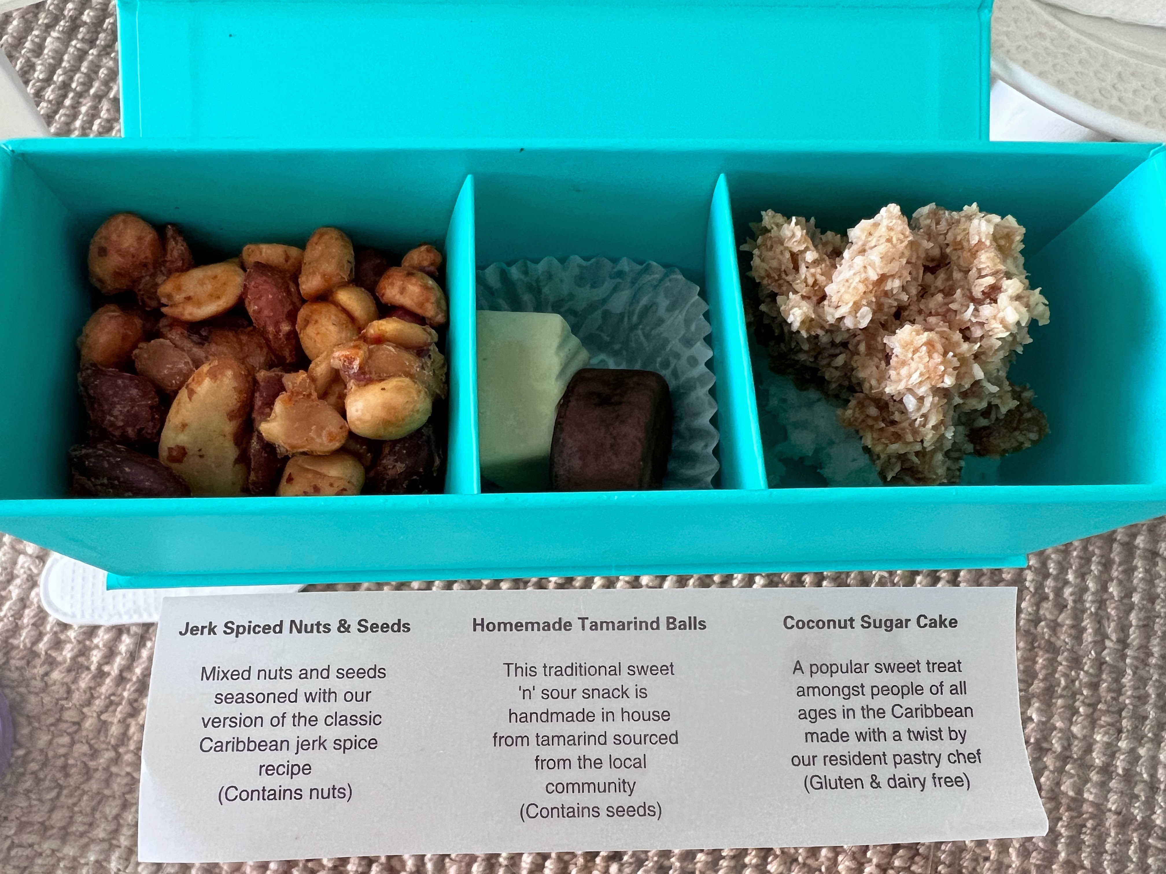 Malliouhana welcome gift Malliouhana welcome gift
