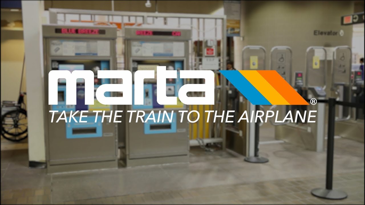 Marta Logo at ATL Station Marta Logo at ATL Station
