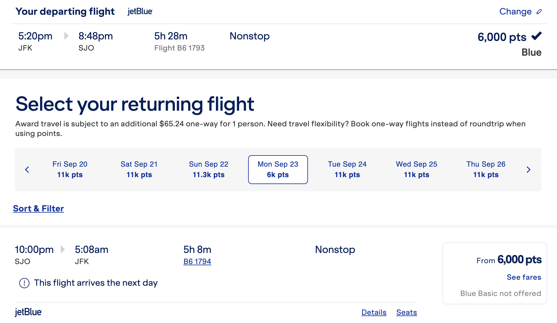 New York to San Jose Points New York to San Jose Points
