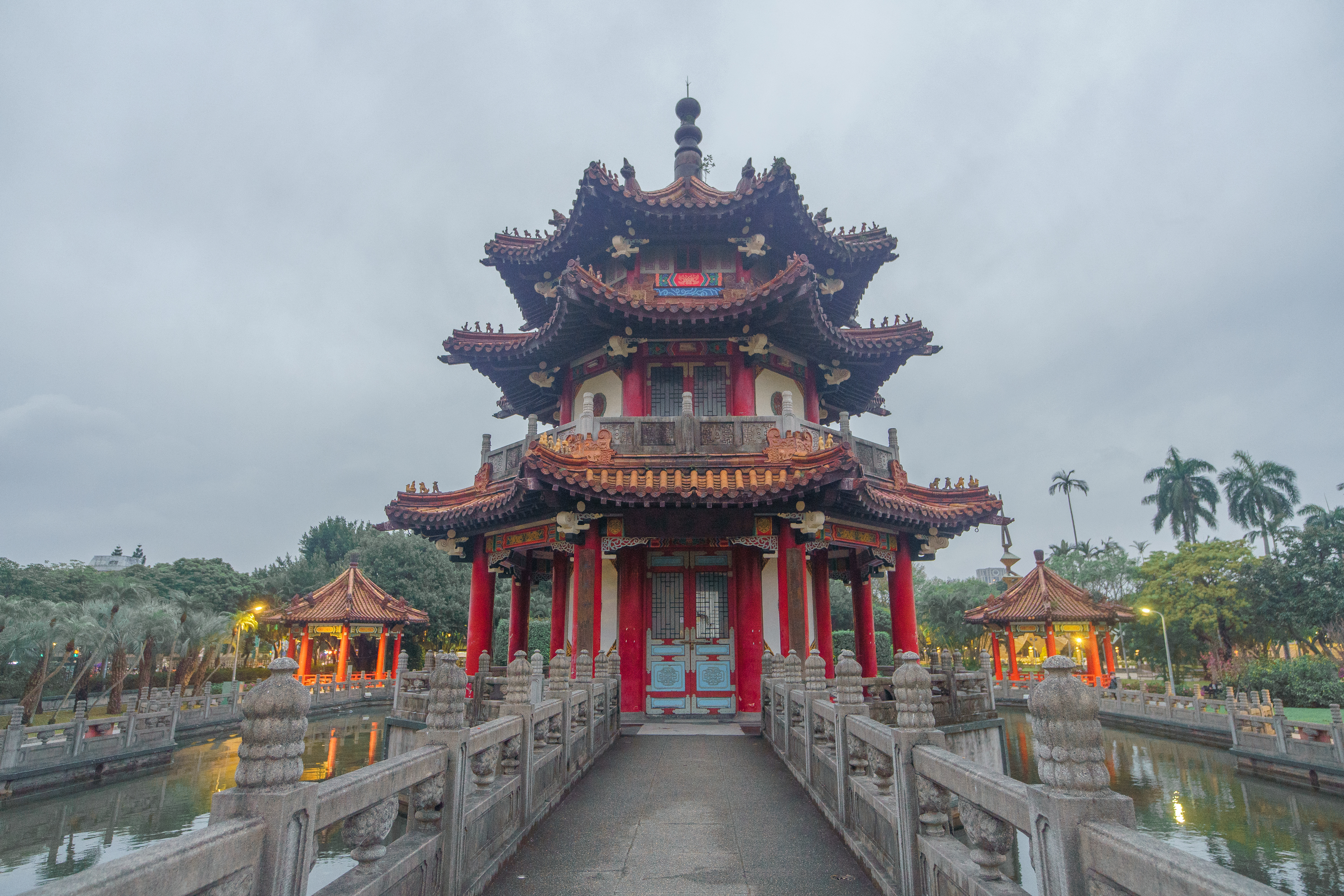 Pagoda at the 228 Peace Memorial Park. Ehsan Haque Pagoda at the 228 Peace Memorial Park. Ehsan Haque