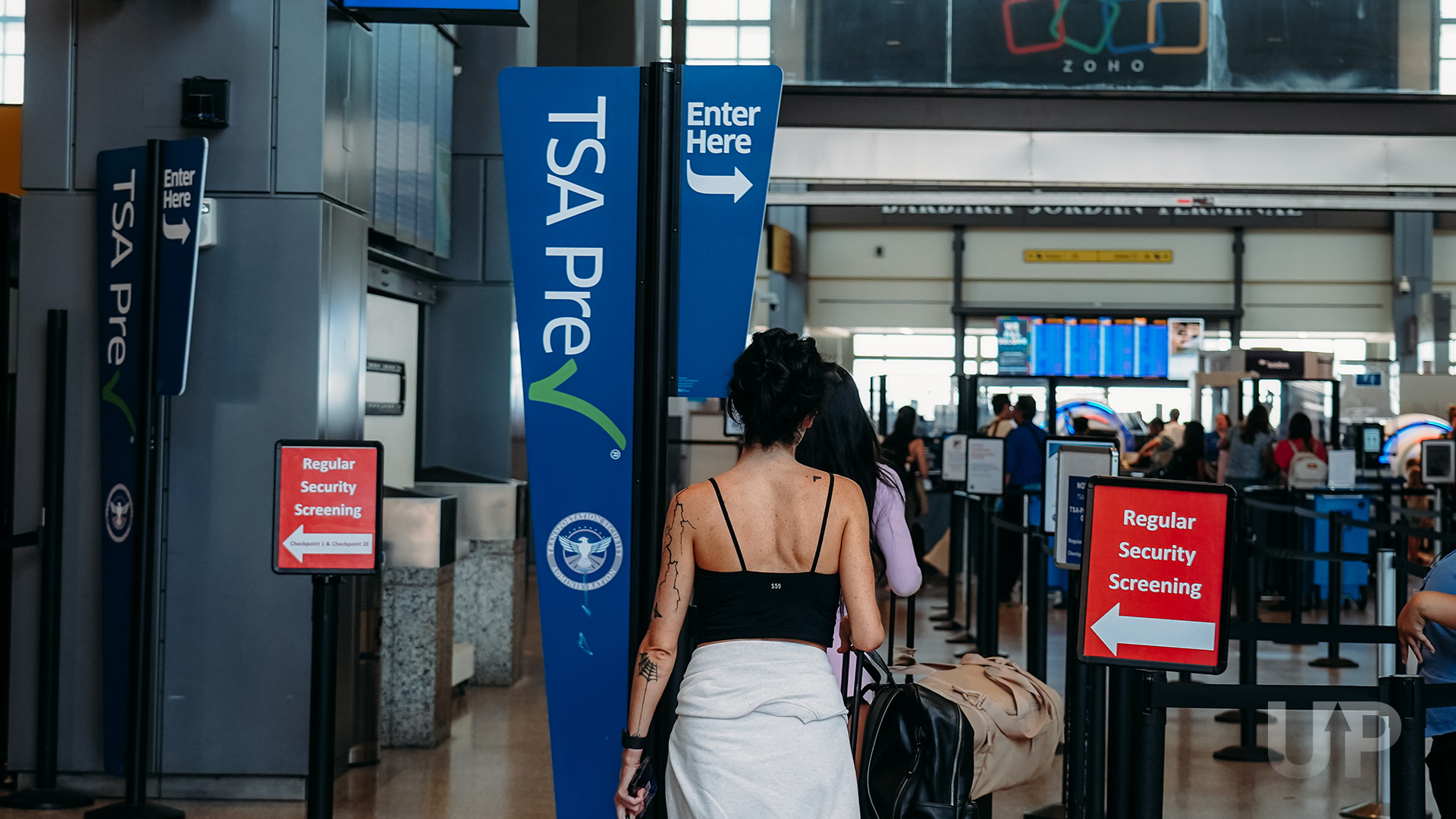 Passenger Joining TSA Precheck LineUpgraded Points LLC 2 Passenger Joining TSA Precheck LineUpgraded Points LLC 2