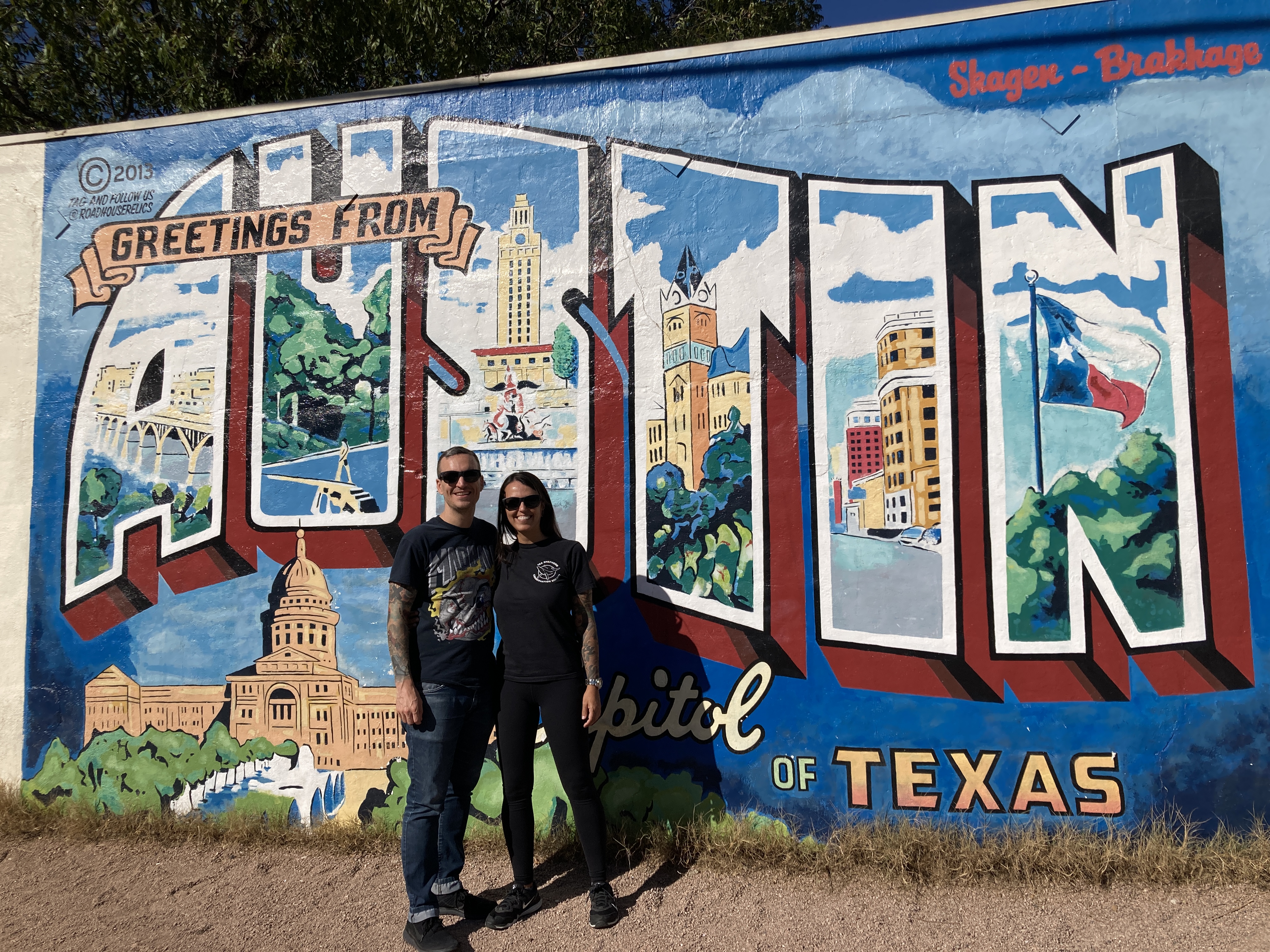 Ryan Smith Austin Posing for a picture during a visit to Austin, Texas