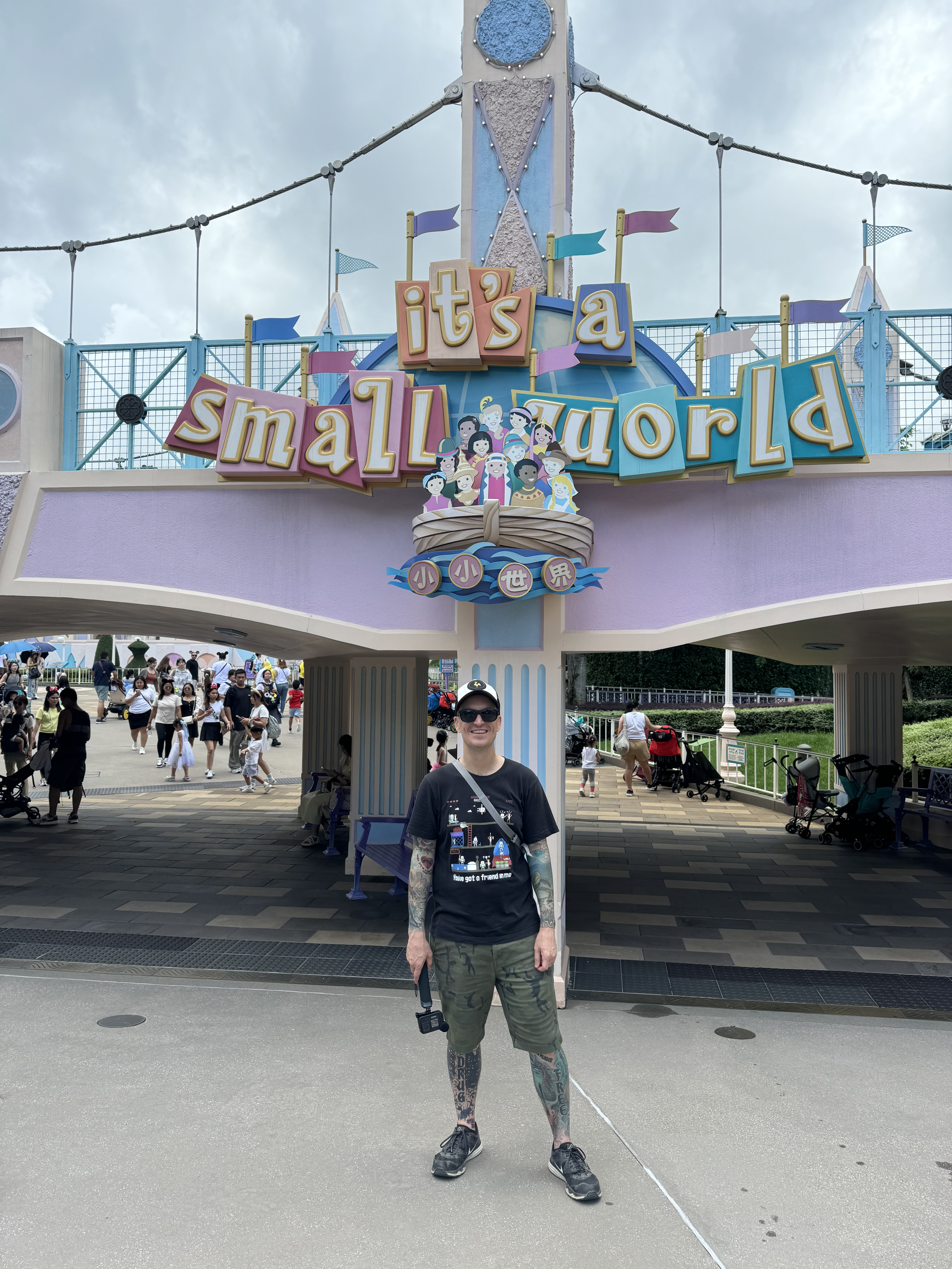 Ryan at Hong Kong Disneyland Its a Small World Ryan at Hong Kong Disneyland Its a Small World