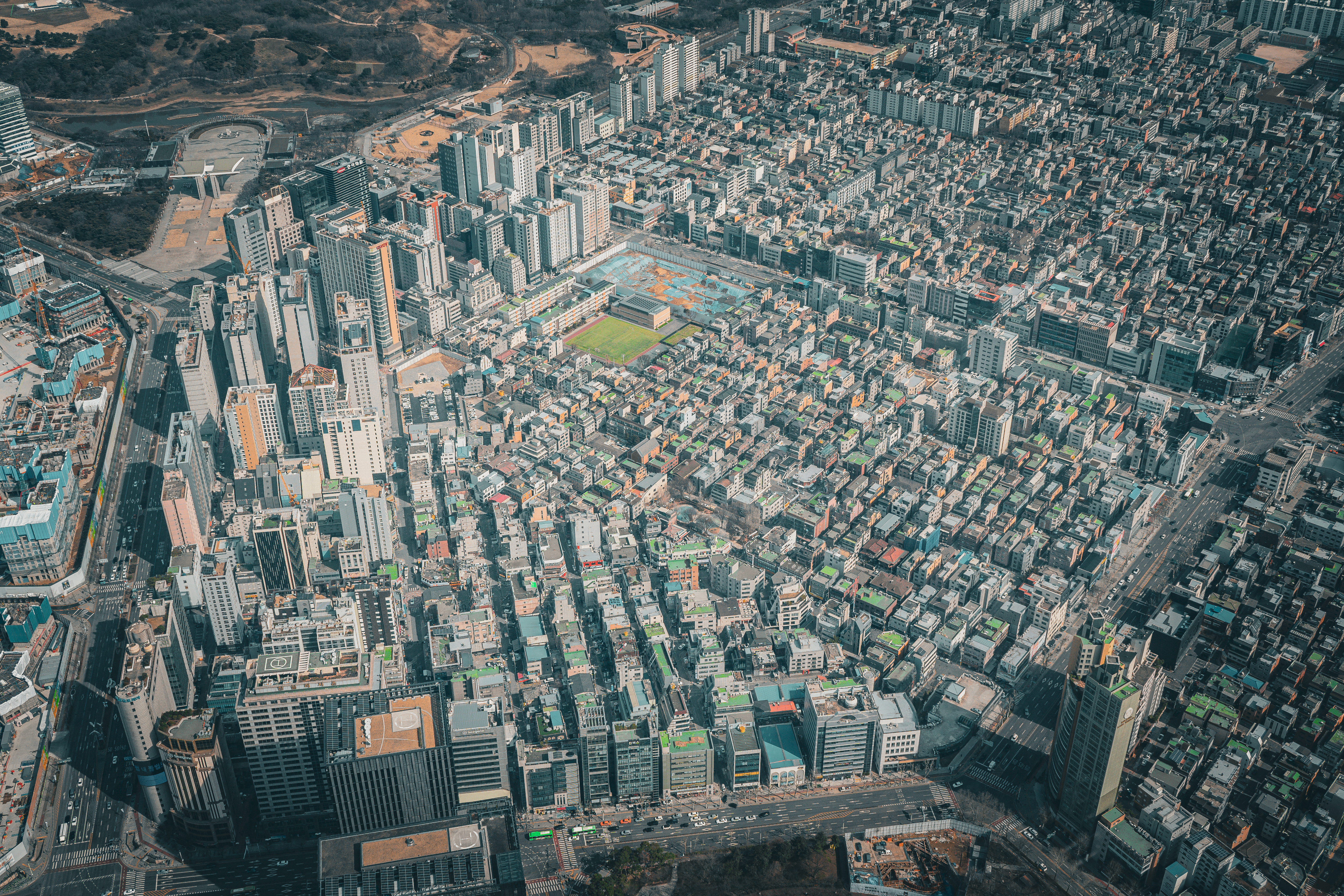 Seoul Sky observation deck in Seoul Korea Seoul Sky observation deck in Seoul Korea