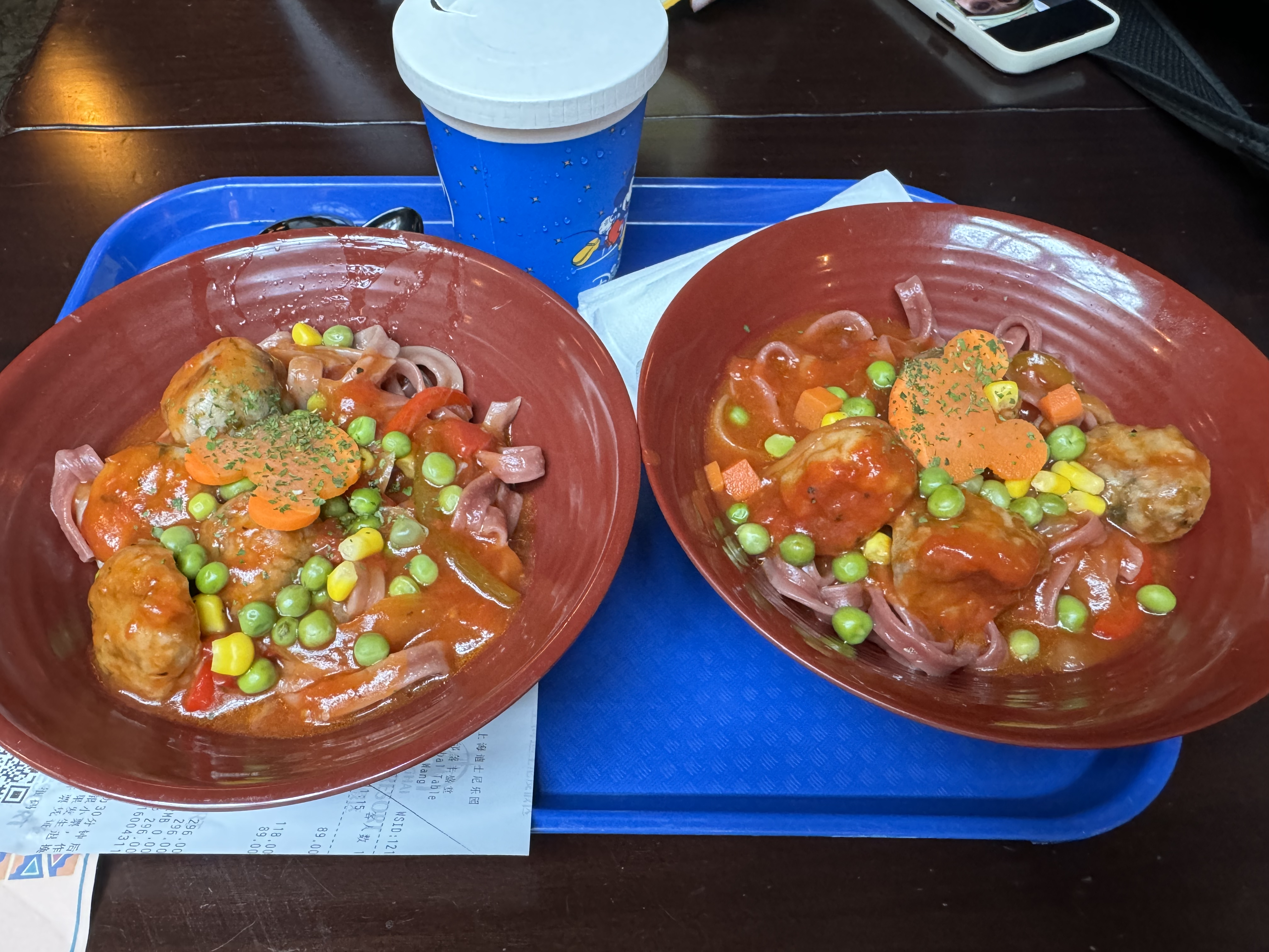 Shanghai Disney noodles Shanghai Disney noodles