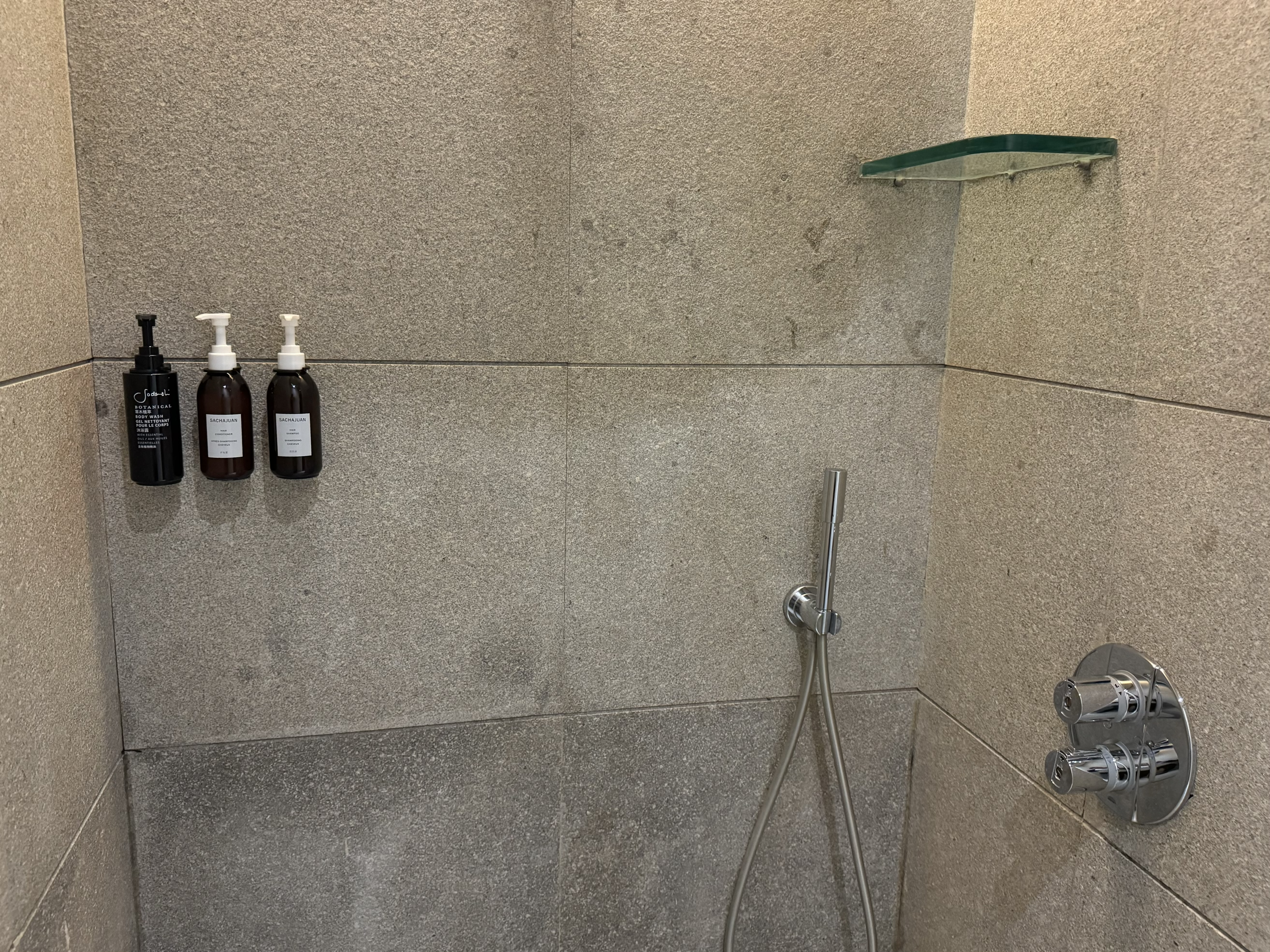 St Regis Lhasa master bathroom shower St Regis Lhasa master bathroom shower