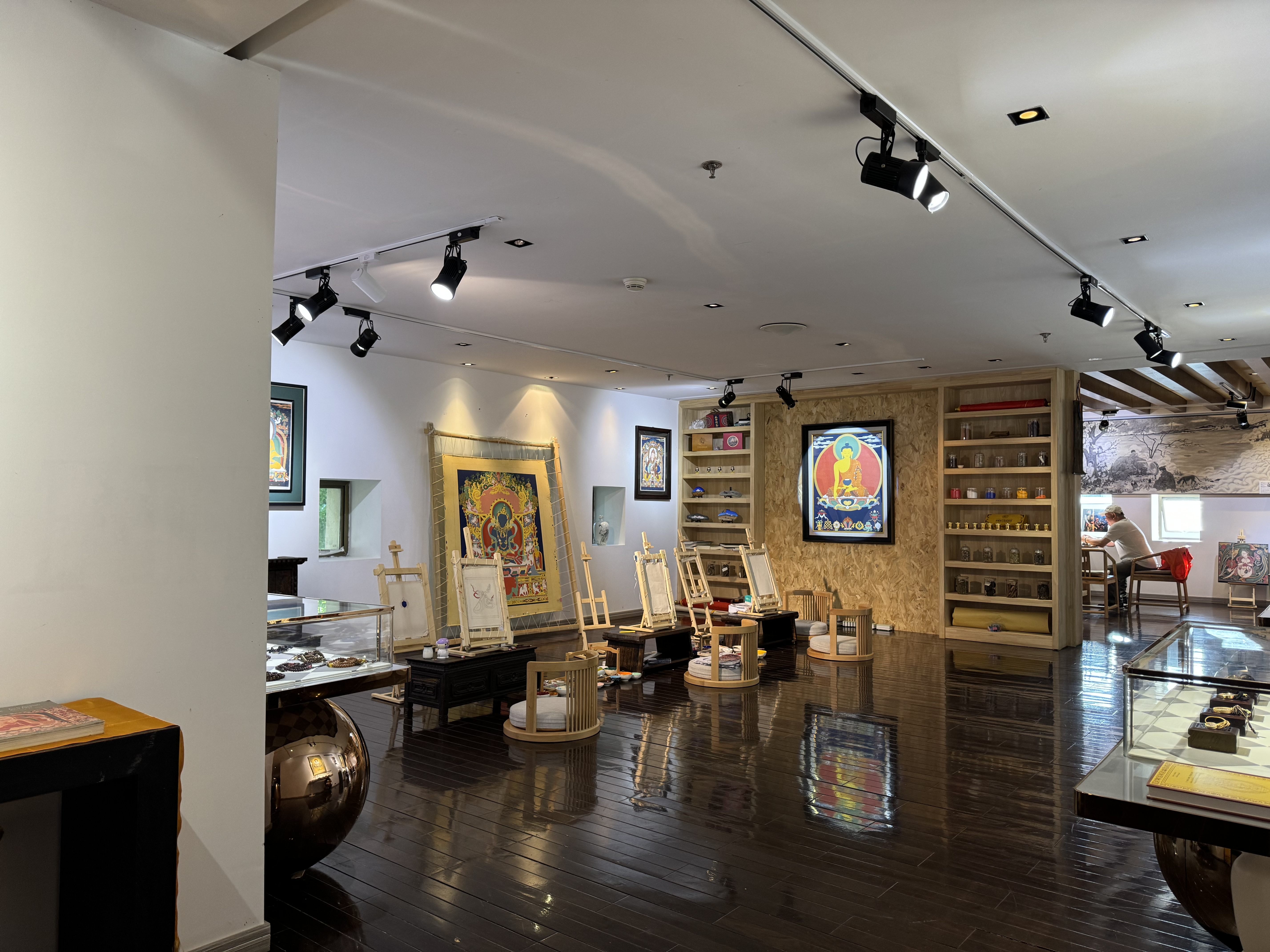 St Regis Lhasa painting studio St Regis Lhasa painting studio