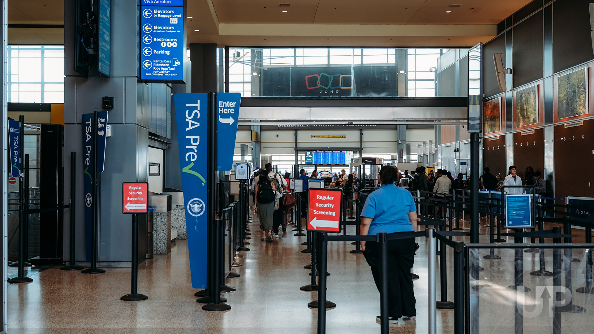 TSA Precheck and Regular Screening Lines Upgraded Points LLC 2 TSA Precheck and Regular Screening Lines Upgraded Points LLC 2