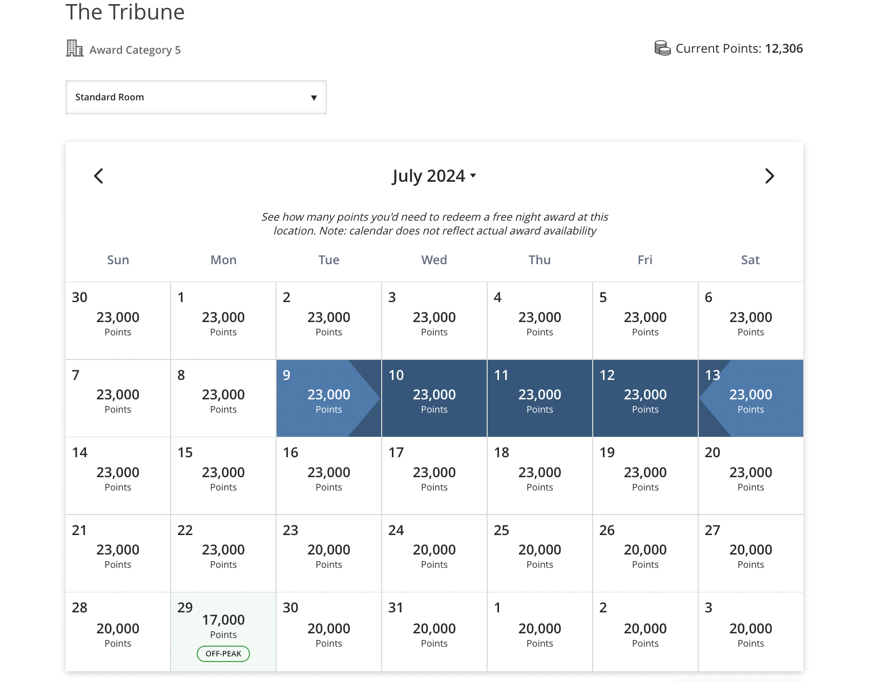 The Tribune Rome Award Calendar Cat 5 The Tribune Rome Award Calendar Cat 5