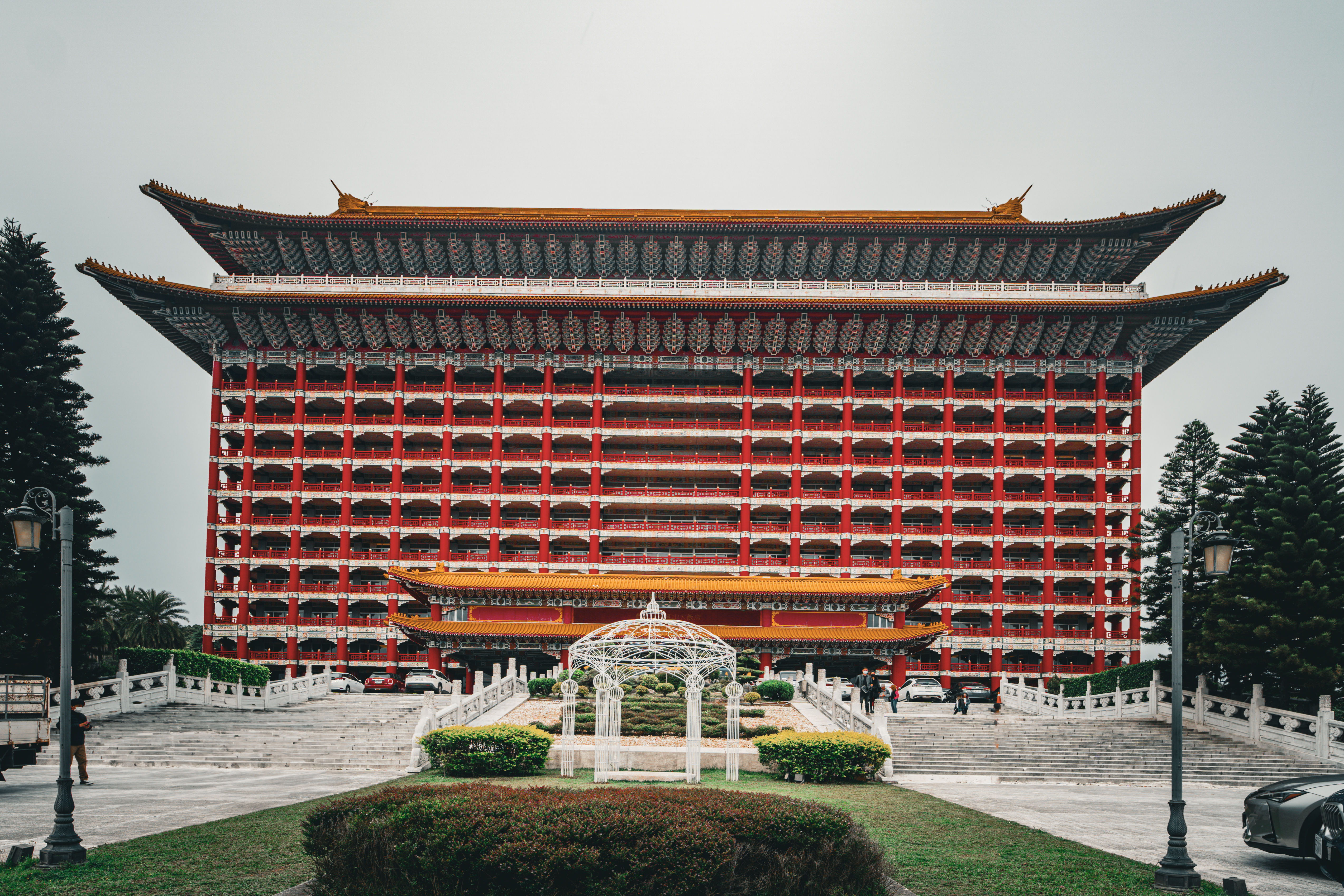 The exterior of the iconic Grand Hotel Taipei. Ehsan Haque The exterior of the iconic Grand Hotel Taipei. Ehsan Haque