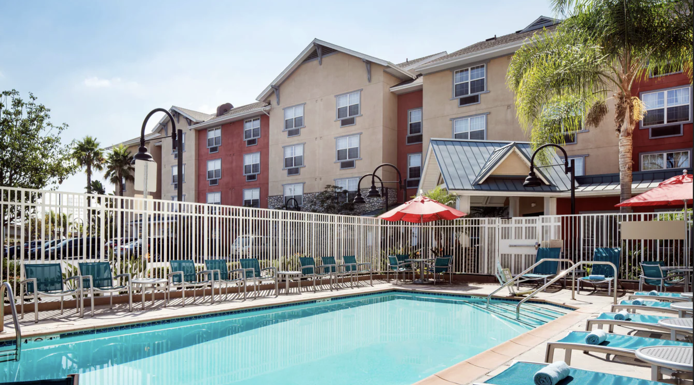 The outdoor pool at the TownePlace Suites Los Angeles LAXManhattan Beach The outdoor pool at the TownePlace Suites Los Angeles LAXManhattan Beach