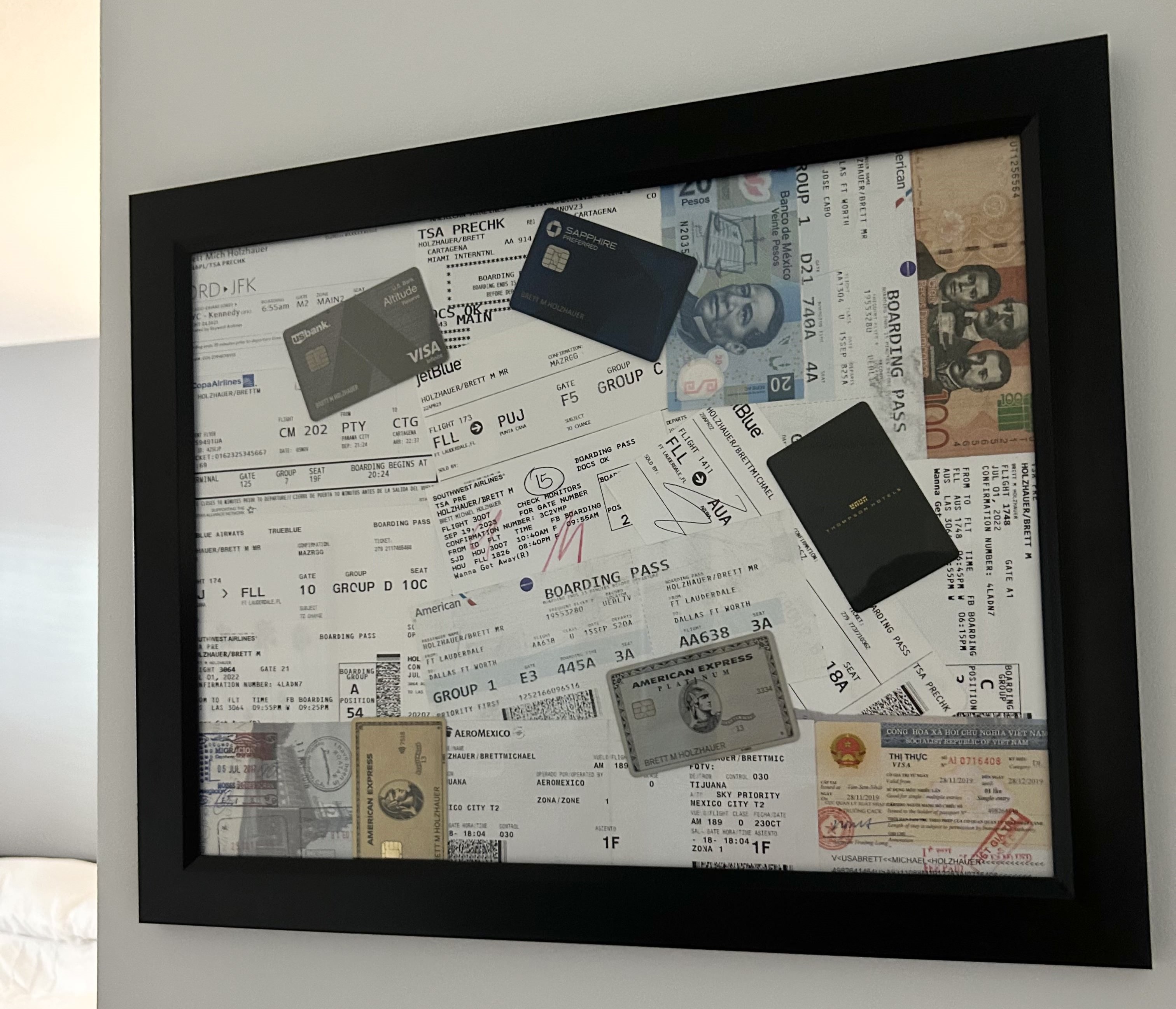 Travel Picture Frame Travel Picture Frame Mementos