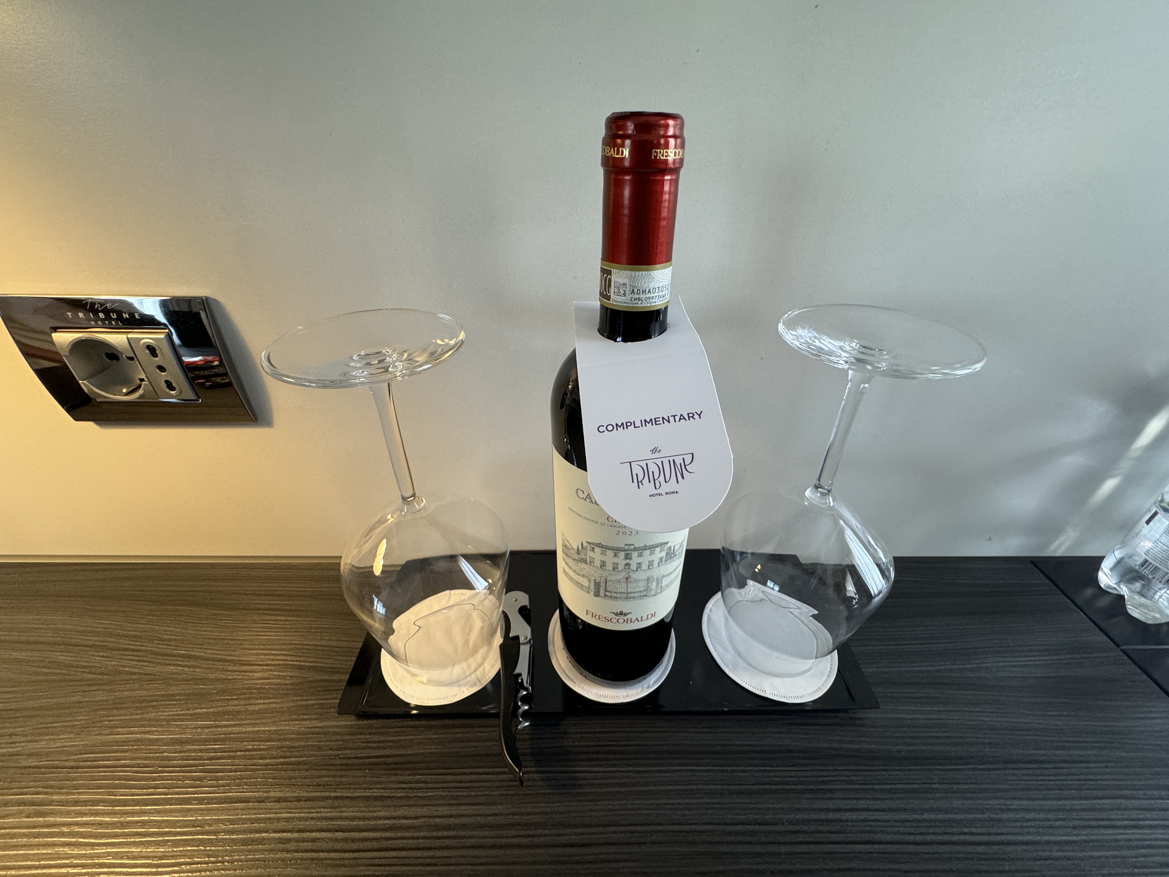 Tribune Rome Room Wine Complimentary Tribune Rome Room Wine Complimentary