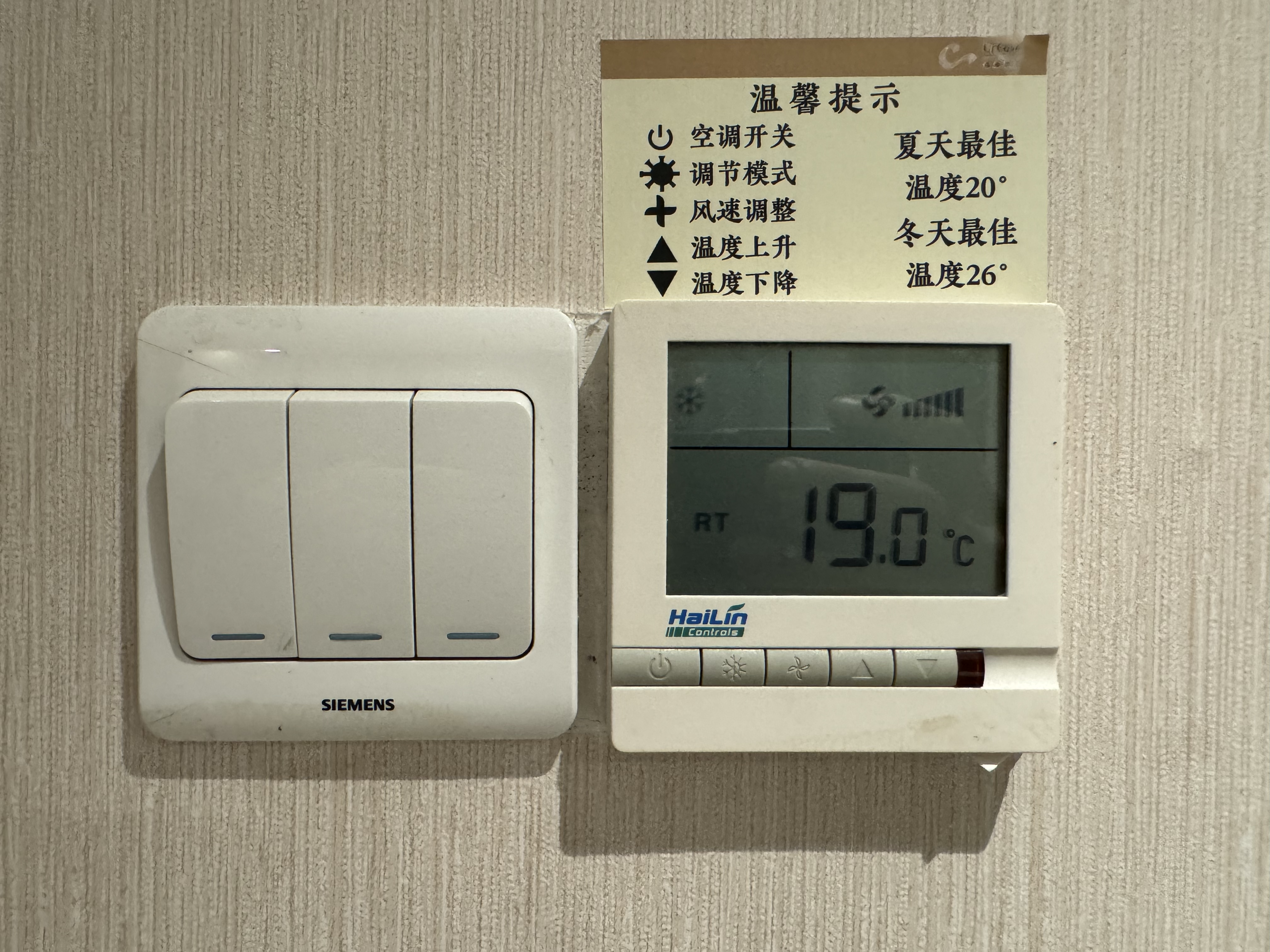 UrCove Beijing Forbidden City bedroom thermostat UrCove Beijing Forbidden City bedroom thermostat