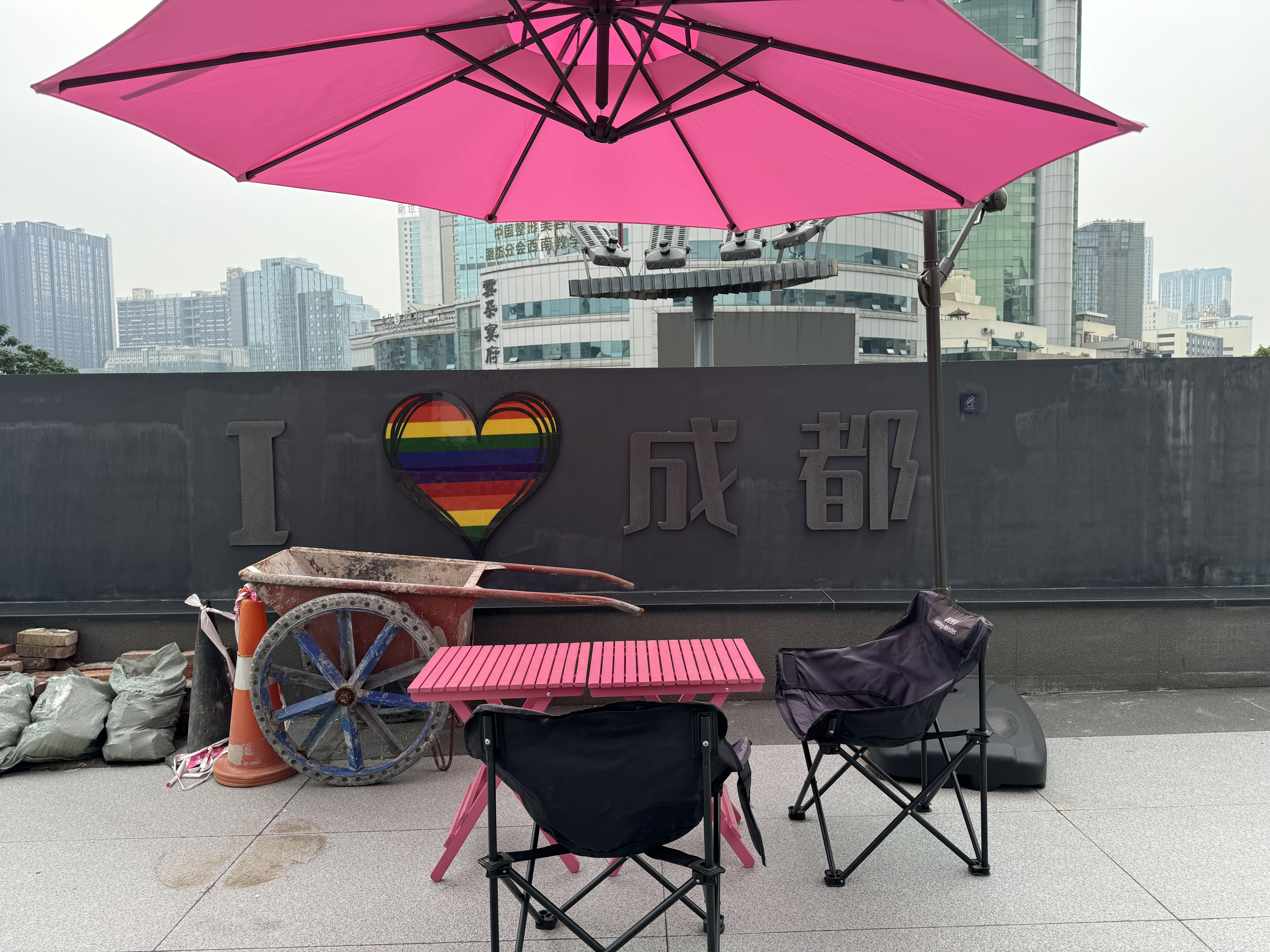 UrCove Chengdu Wenshu Monastery Taikoo Li terrace construction UrCove Chengdu Wenshu Monastery Taikoo Li terrace construction