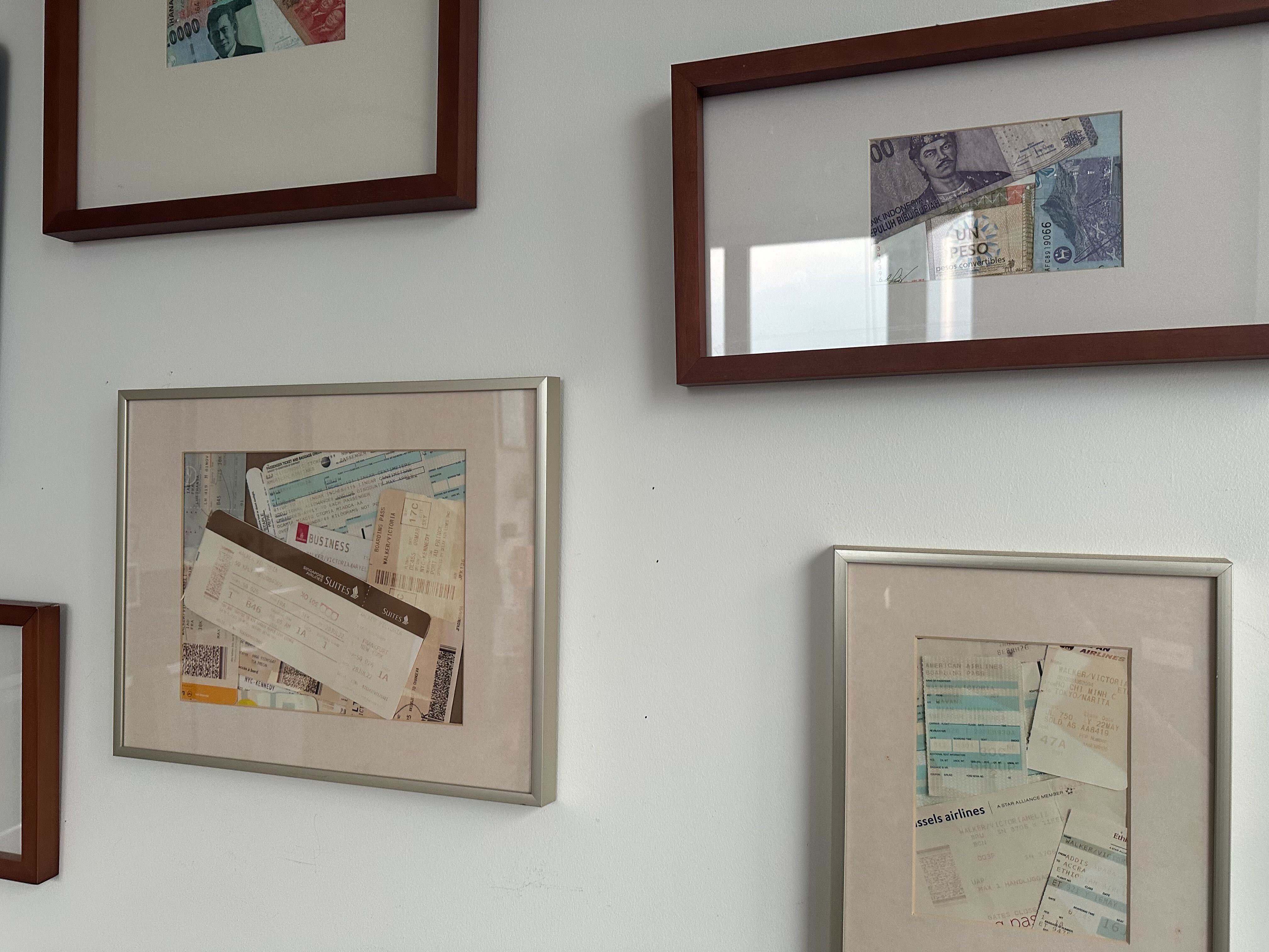 Victoria Walker Boarding Passes Art Victoria Walker Boarding Passes Art