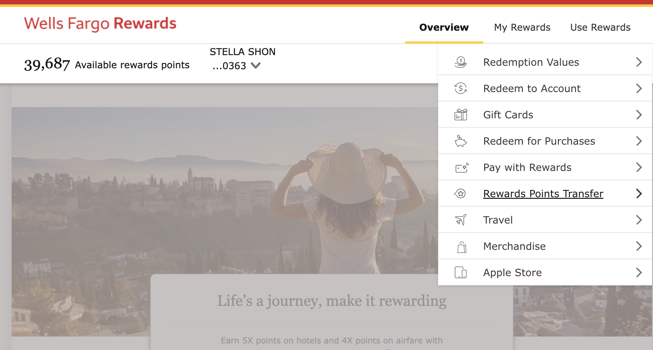 Wells Fargo Rewards Point Transfer Wells Fargo Rewards Point Transfer
