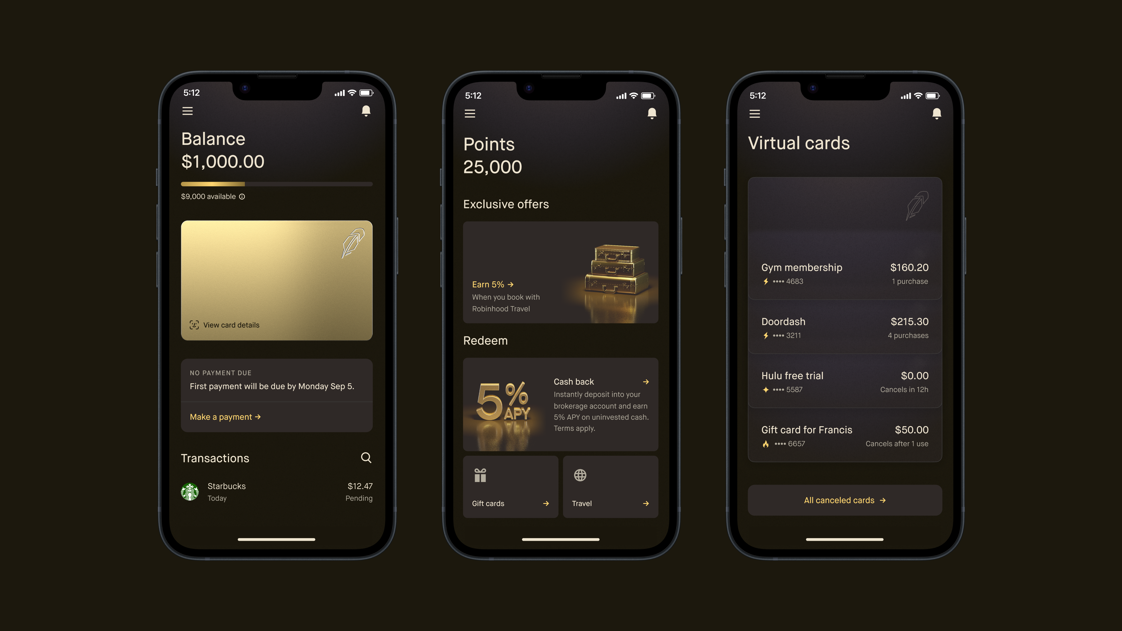 2. New Gold Card App Features Preview 2. New Gold Card App Features Preview