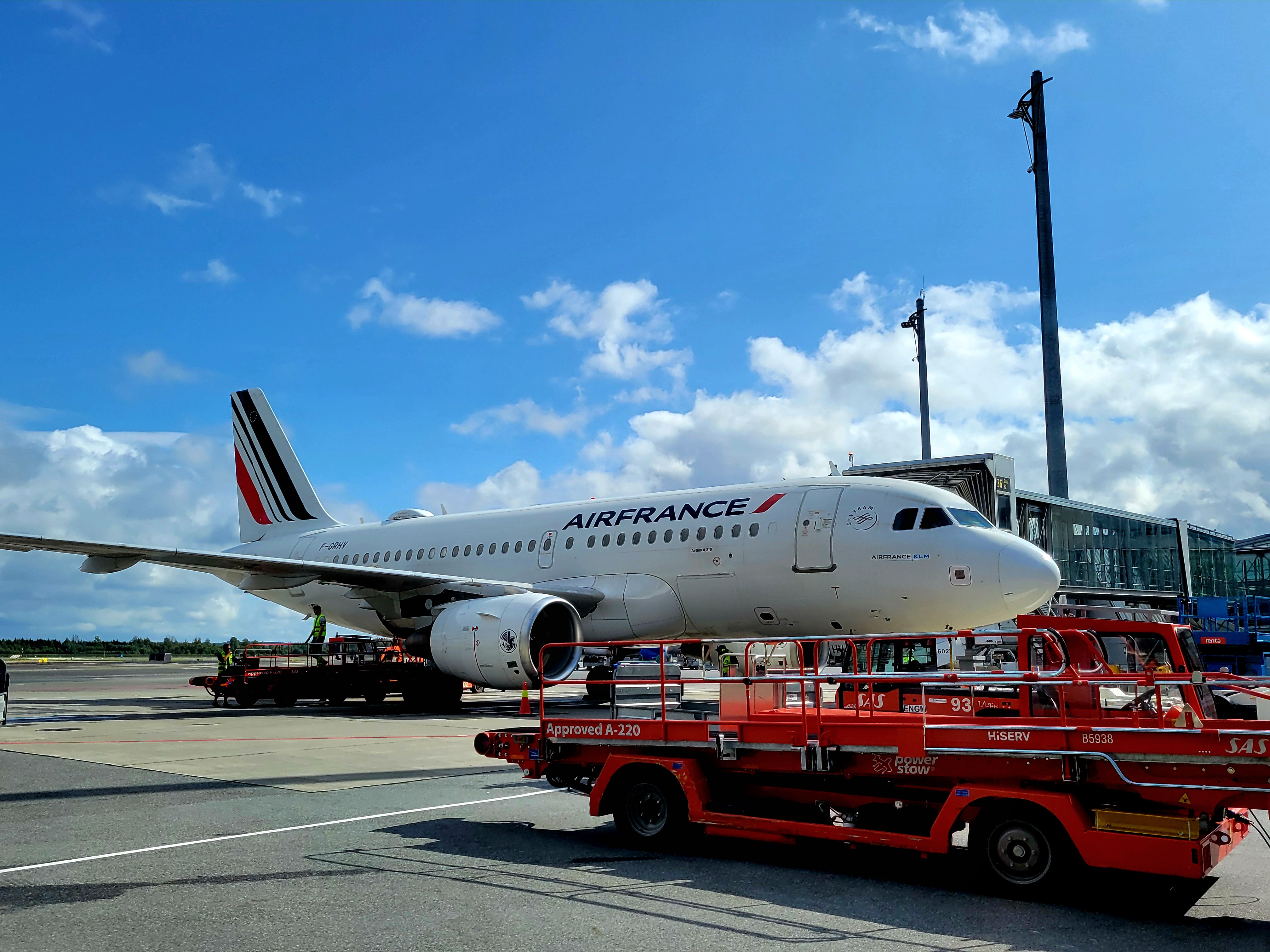 Air France Plane at Gate