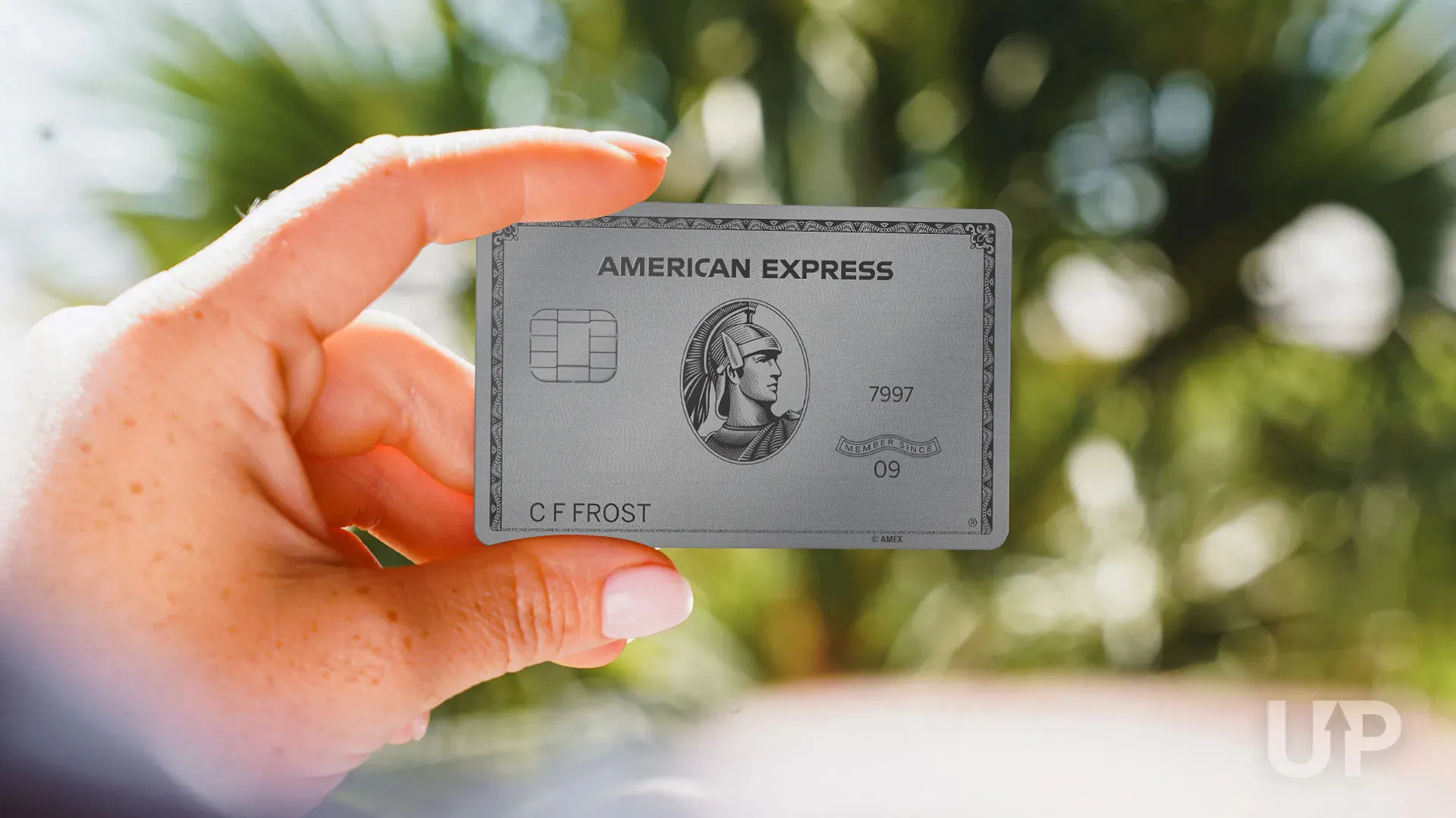 Amex Platinum Card in Hand Upgraded Points LLC 2