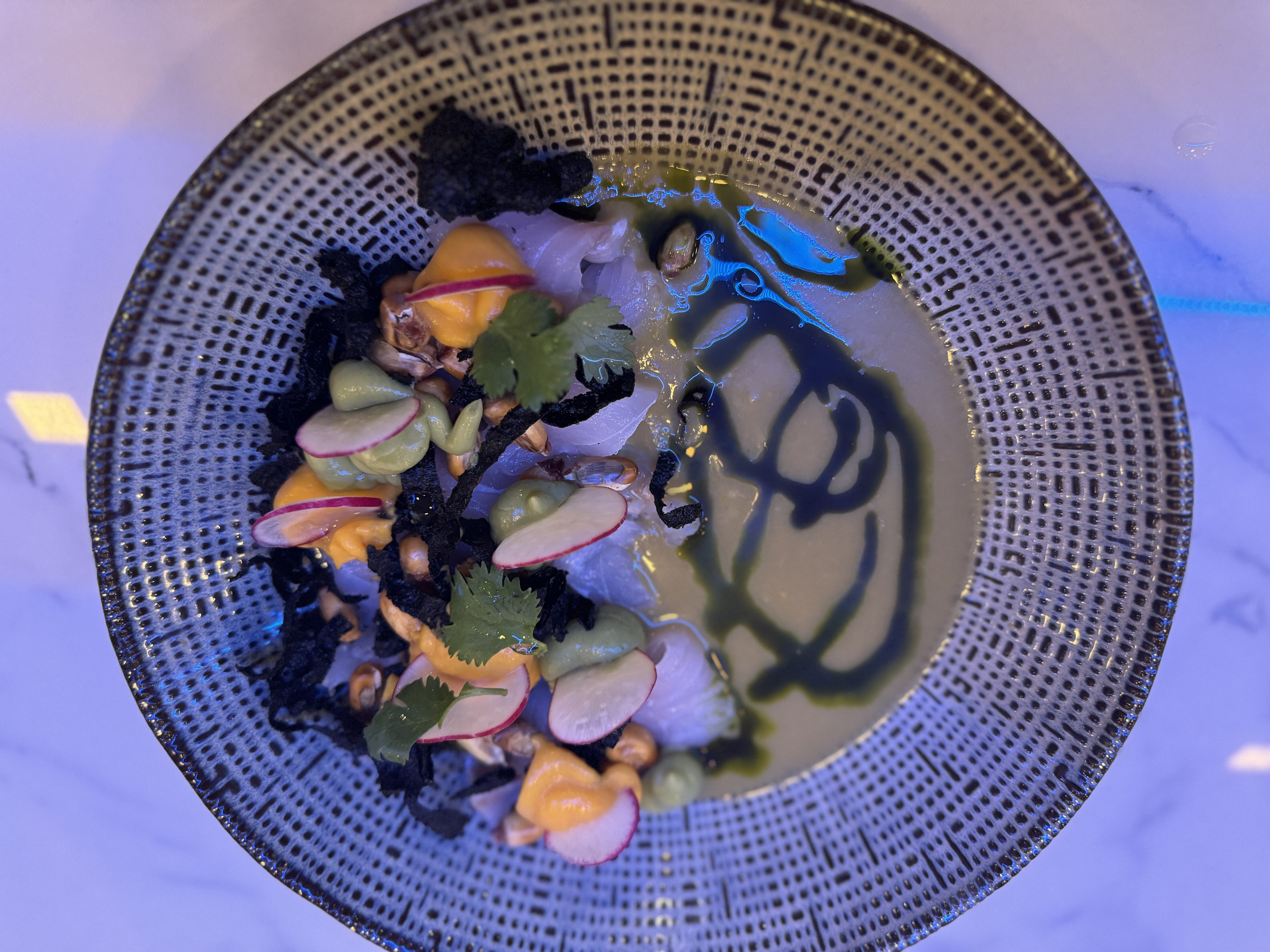 Atardi Aruba Marriott Red Snapper Ceviche Atardi Aruba Marriott Red Snapper Ceviche