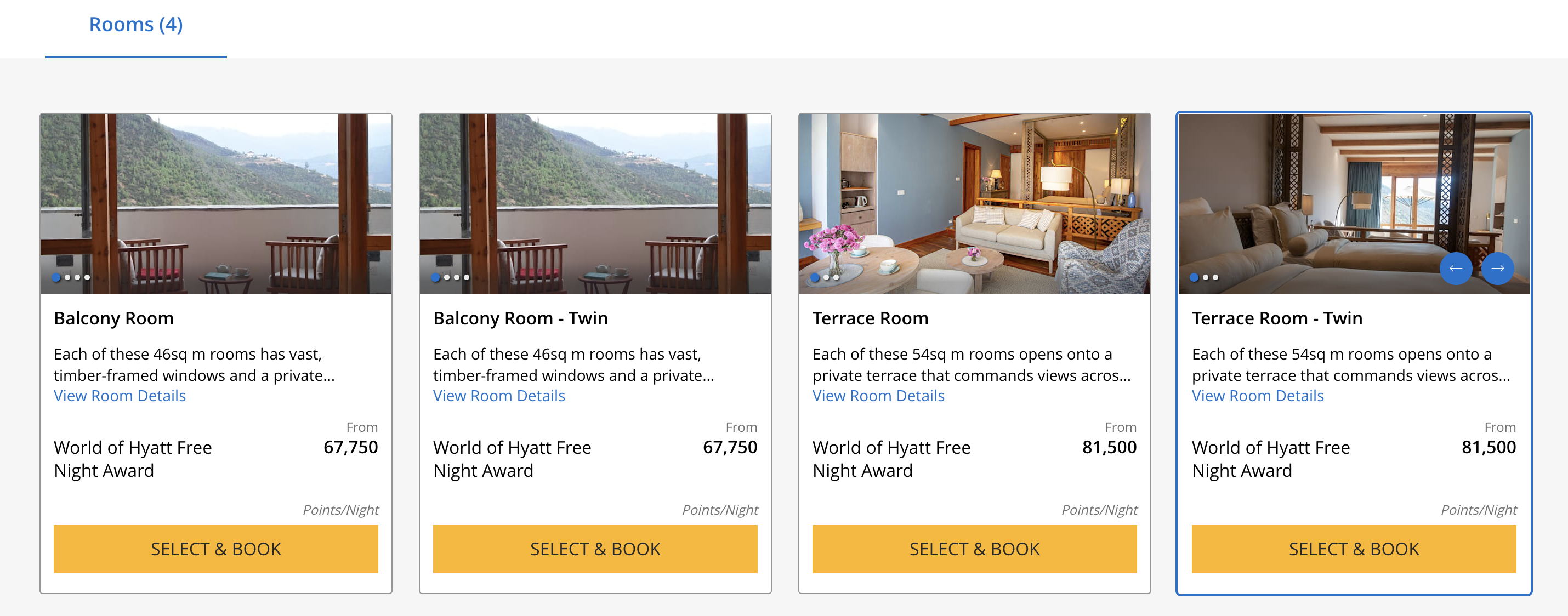 Book Bhutan Spirit Sanctuary with Hyatt points