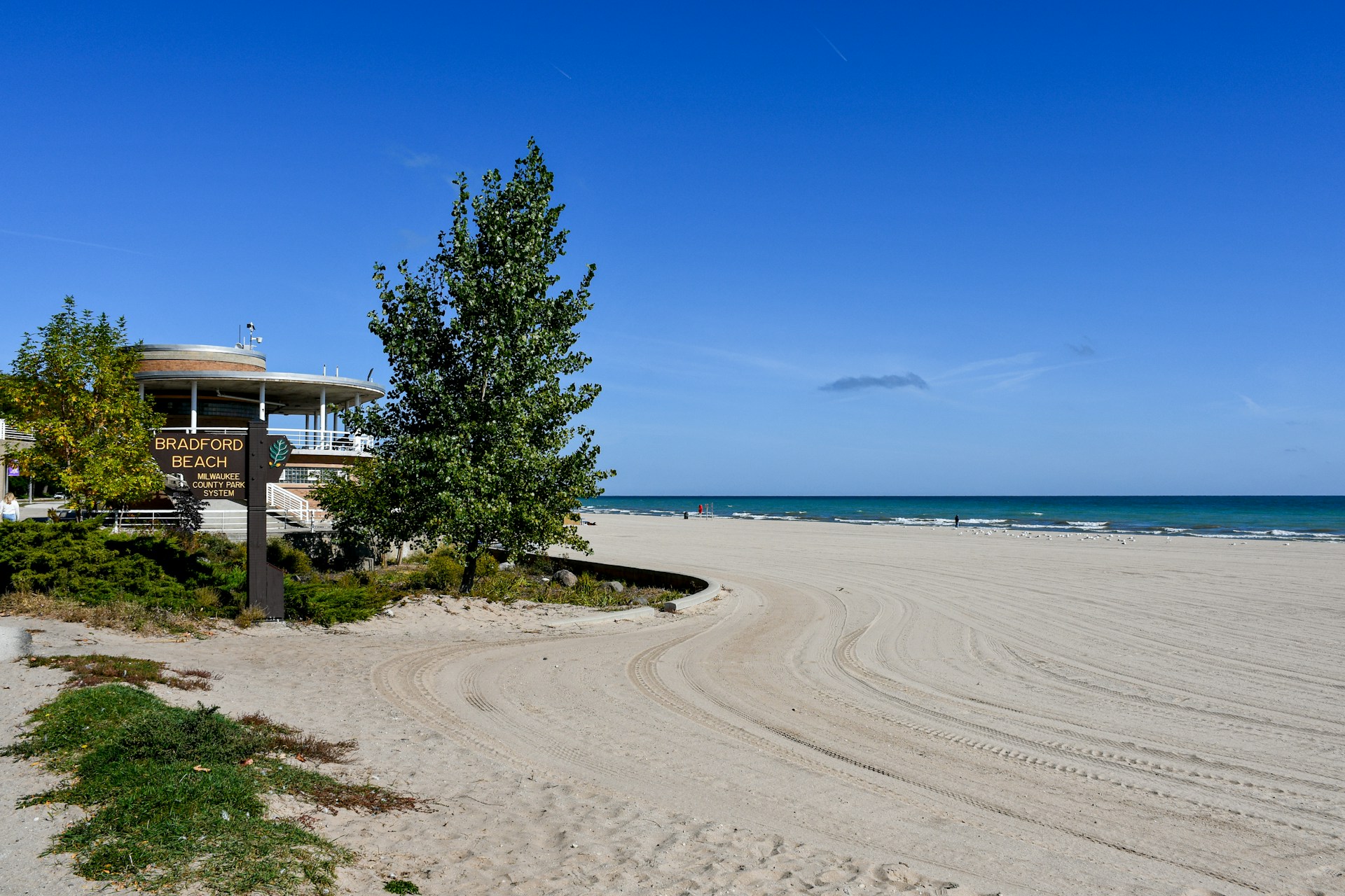 Bradford Beach in Milwaukee Bradford Beach in Milwaukee