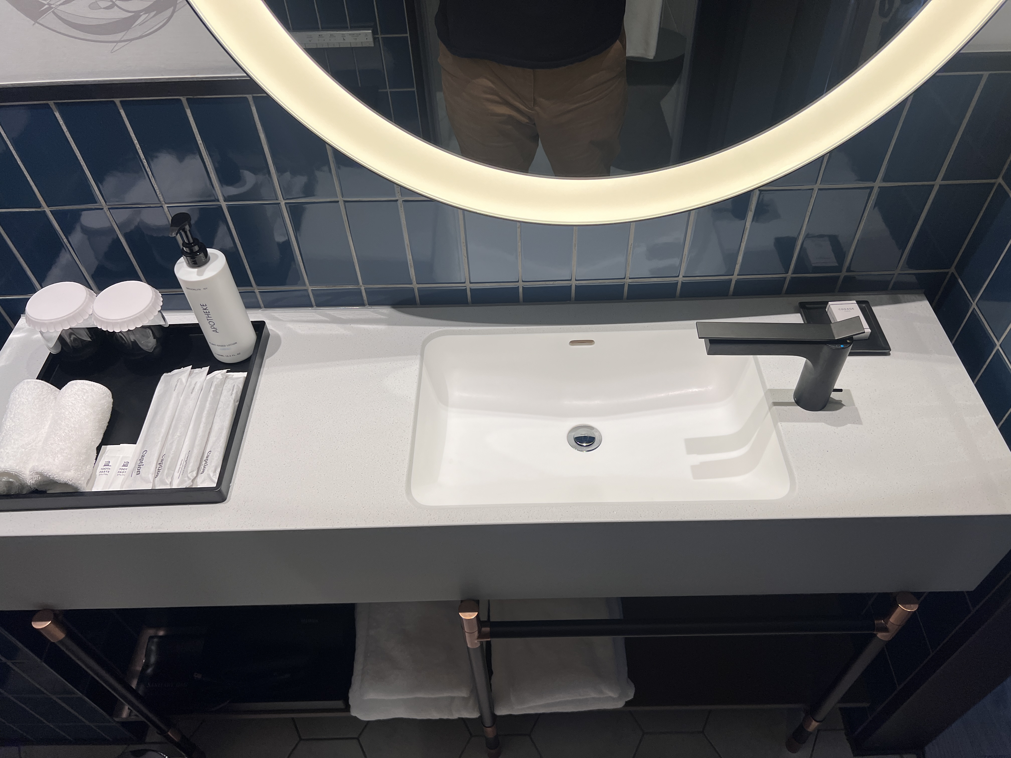 Caption by Hyatt Namba Osaka bathroom sink Caption by Hyatt Namba Osaka bathroom sink