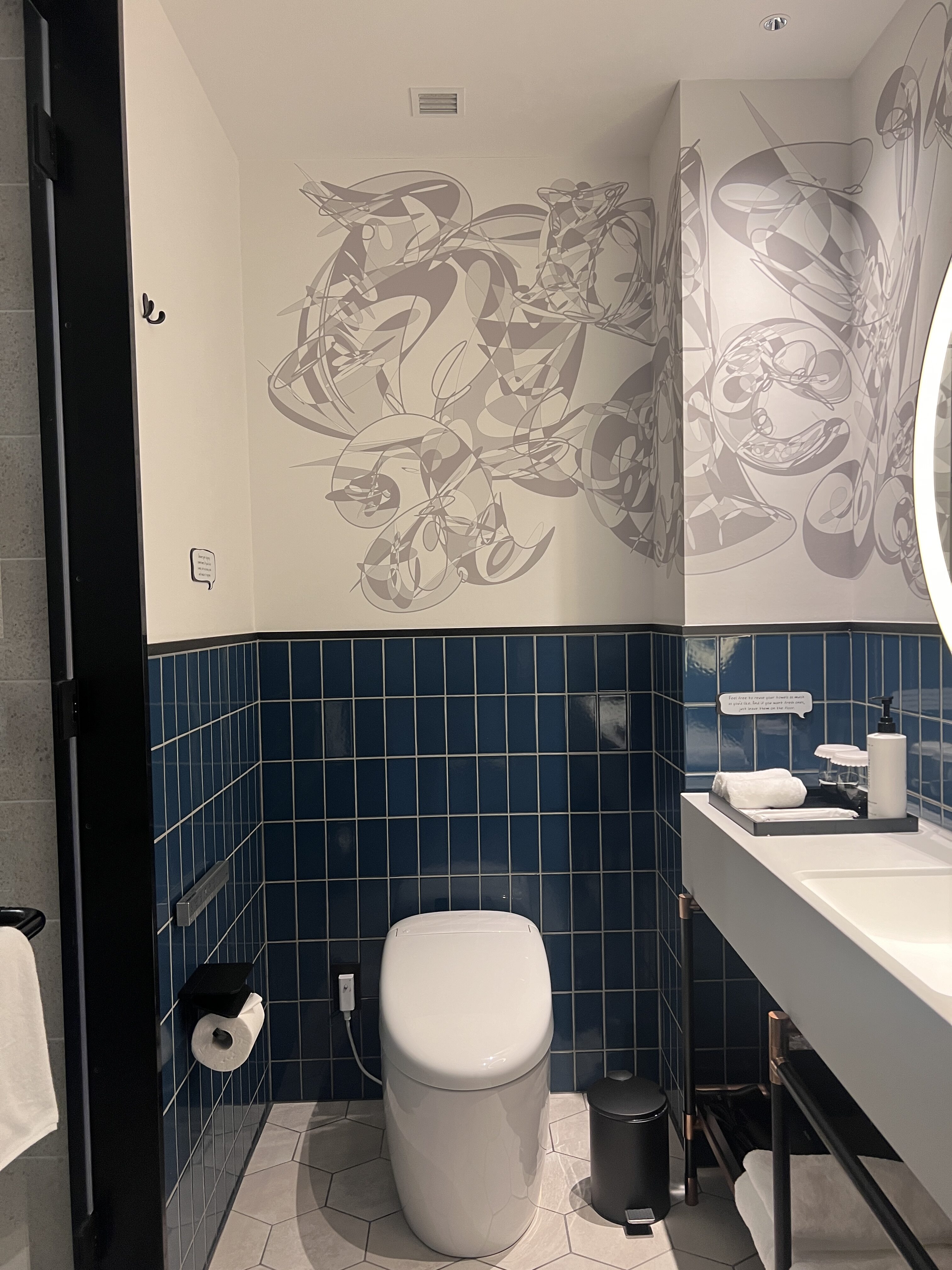 Caption by Hyatt Namba Osaka bathroom toilet Caption by Hyatt Namba Osaka bathroom toilet