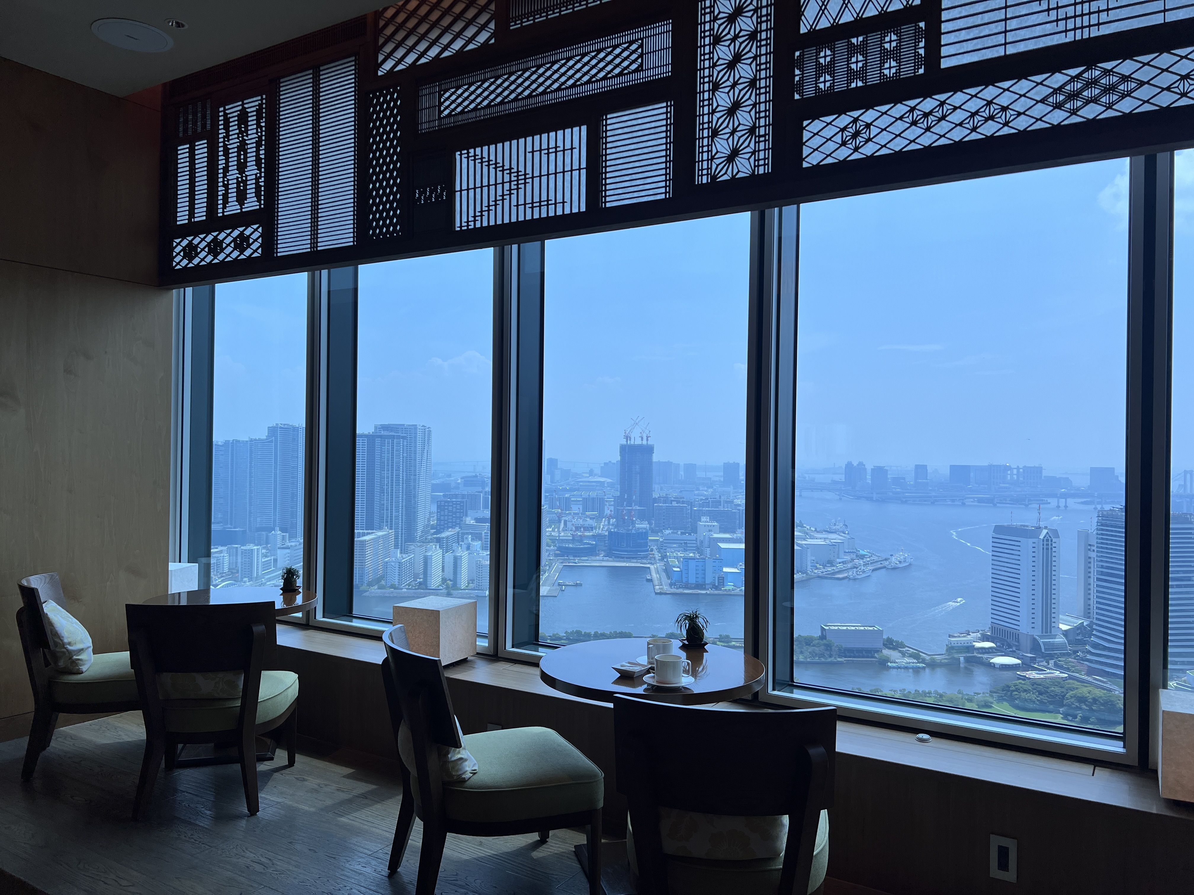 Conrad Tokyo Executive Lounge views Conrad Tokyo Executive Lounge views