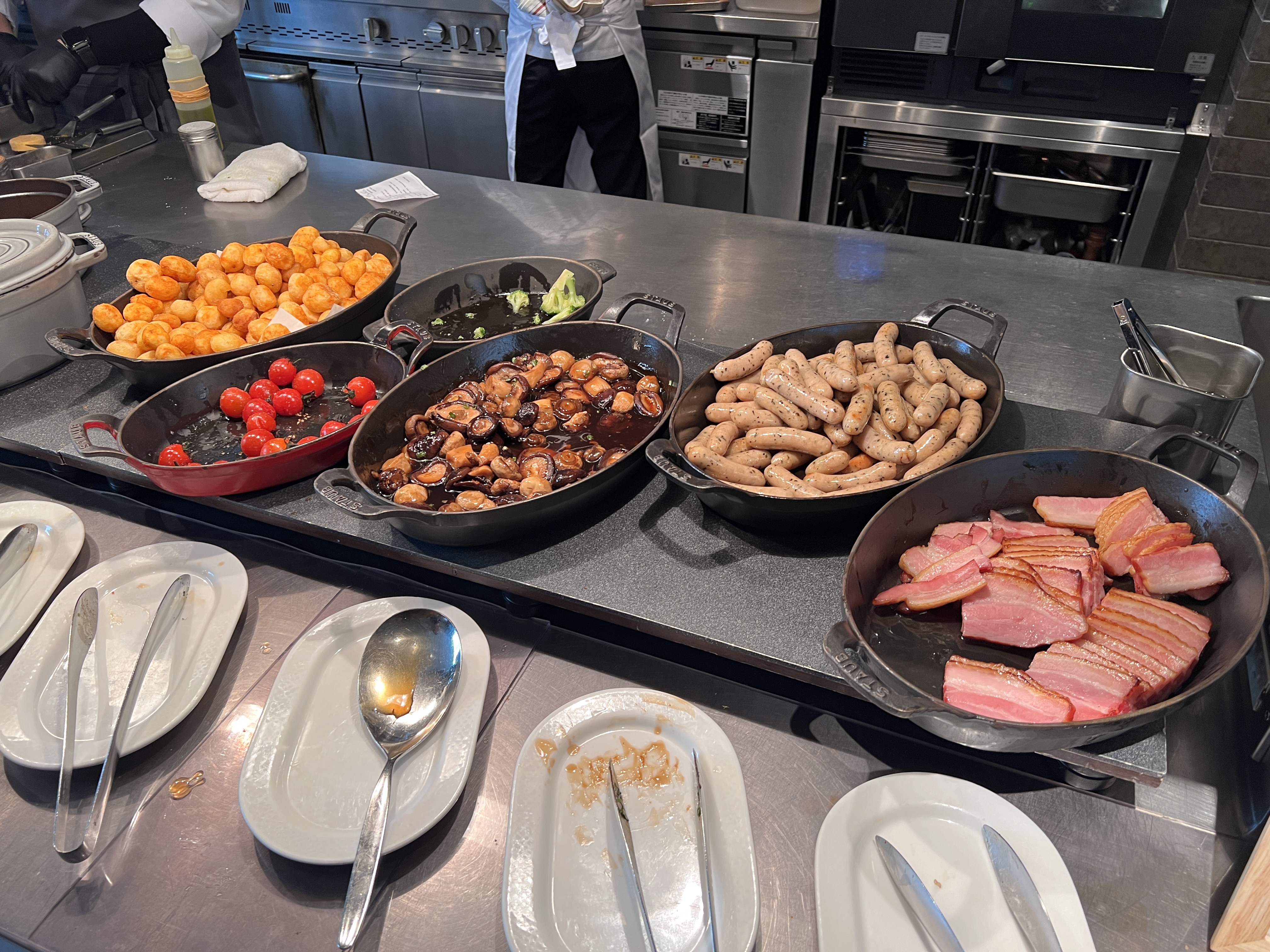 Conrad Tokyo breakfast hot station Conrad Tokyo breakfast hot station